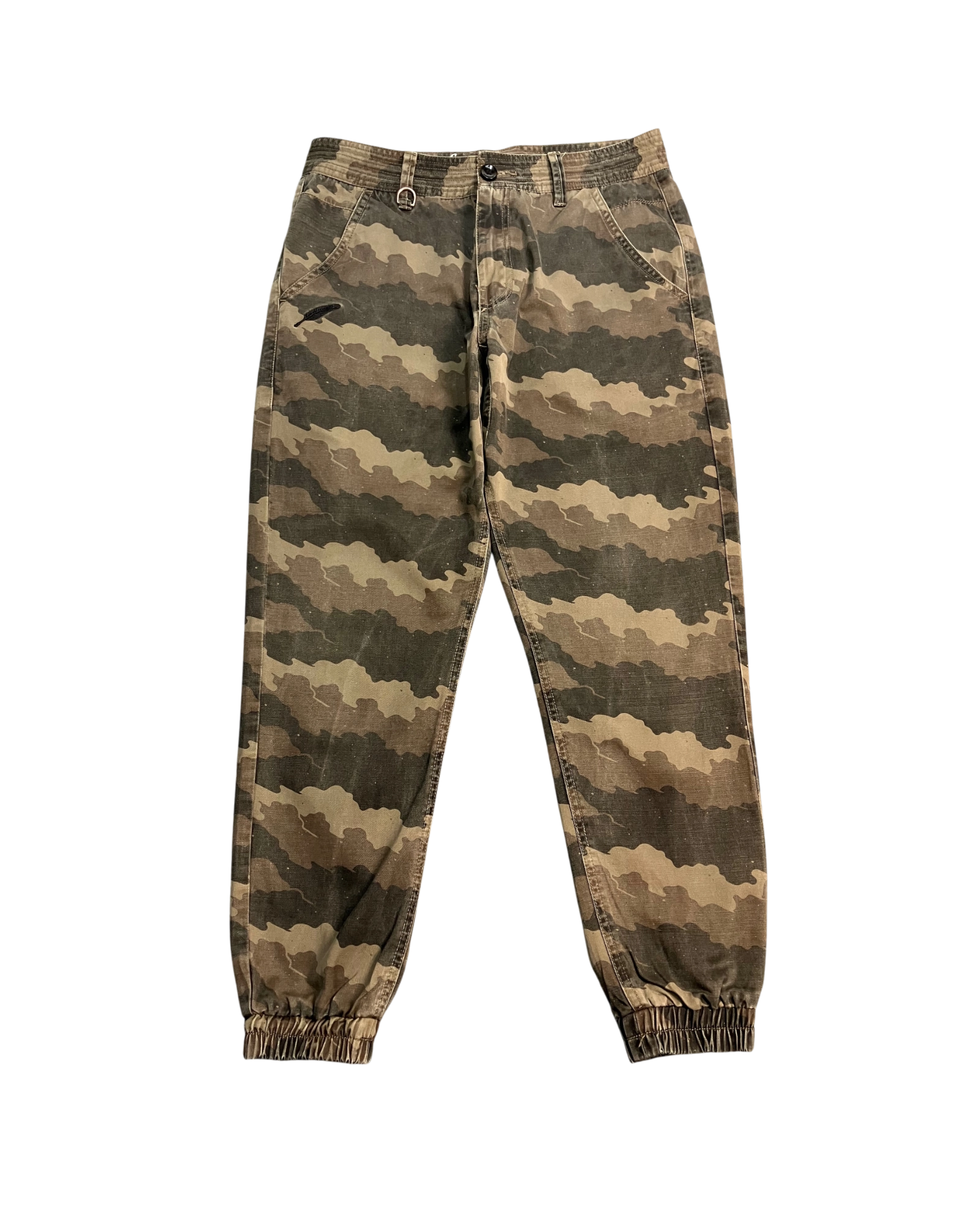 brown camo sweat pants