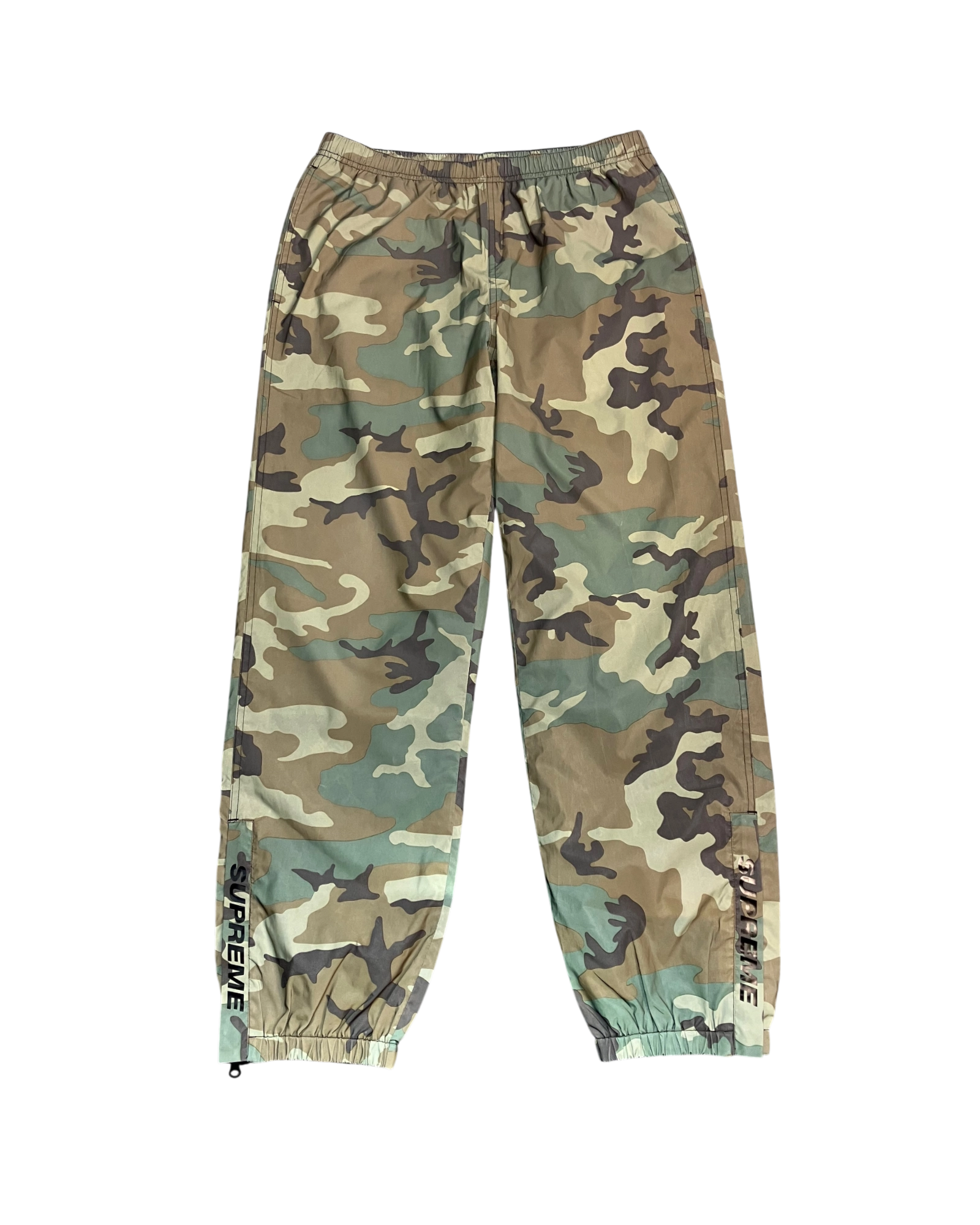 olive camo reflect sweat-pants