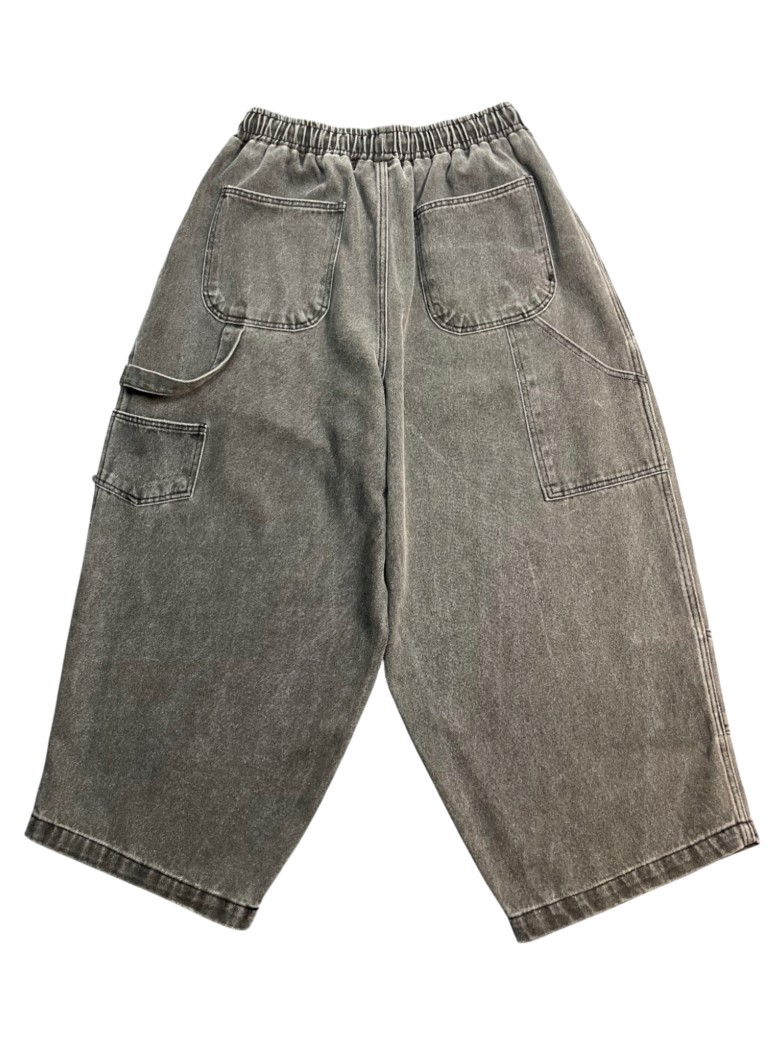 black carpenter jeans