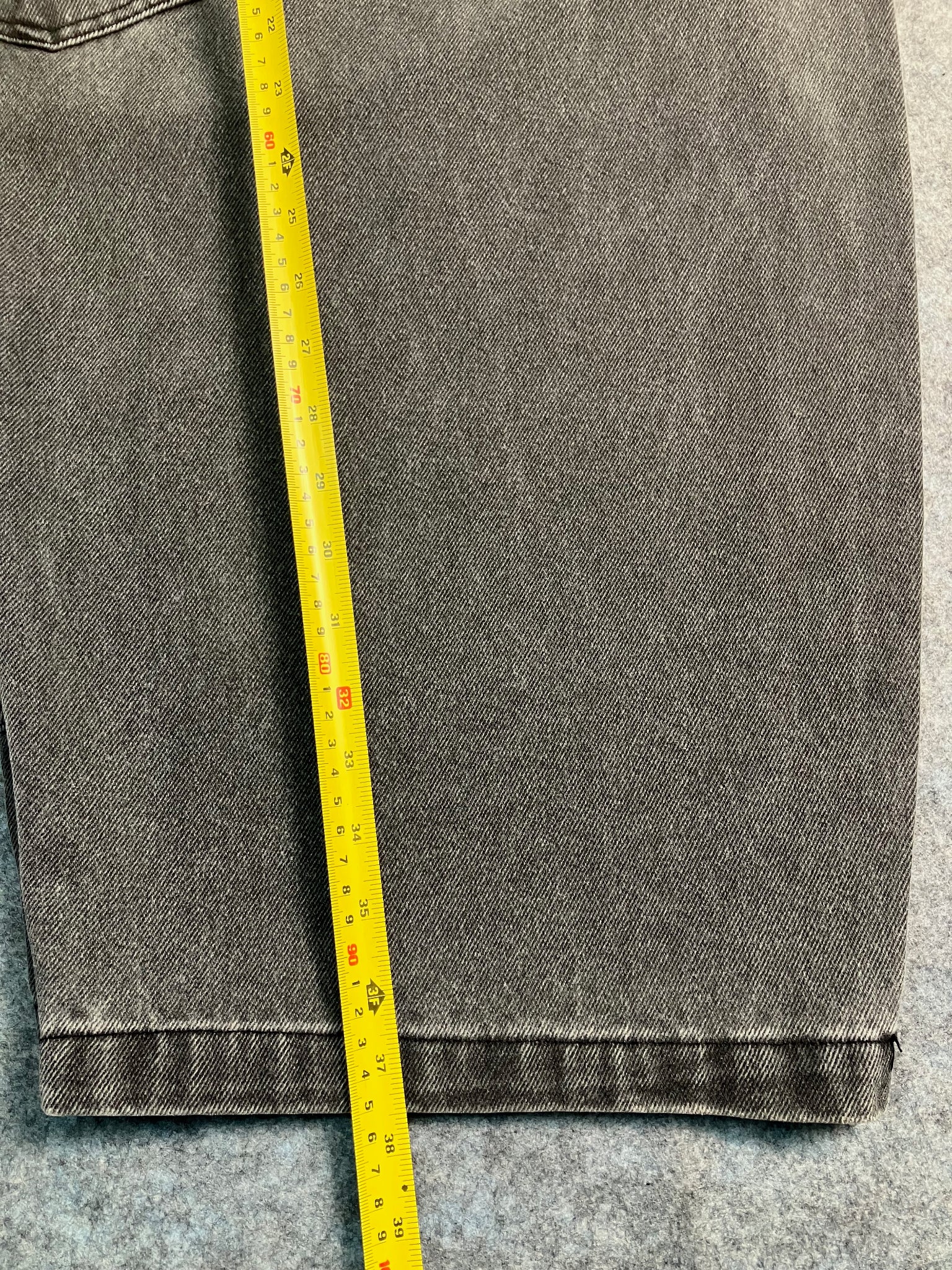 black carpenter jeans