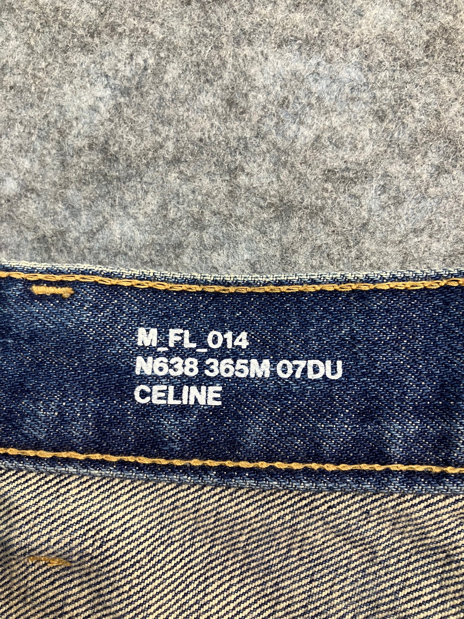 blue jumbo wide-leg jeans