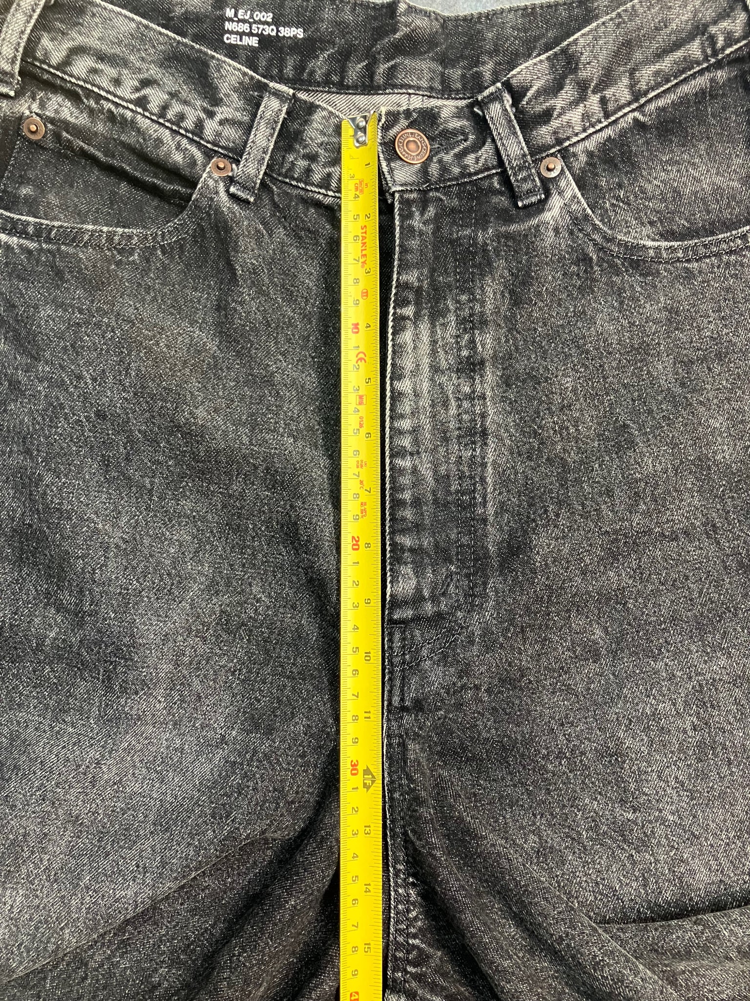 black super jumbo wide-leg jeans