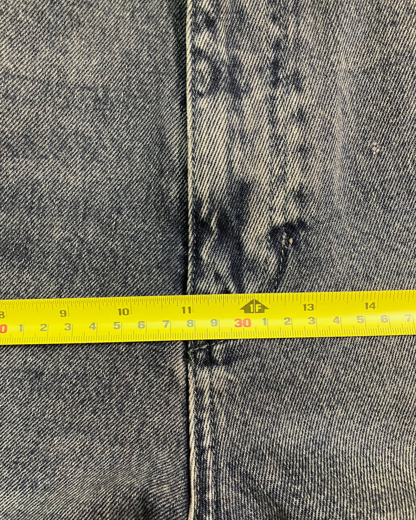 black loose-fit jeans