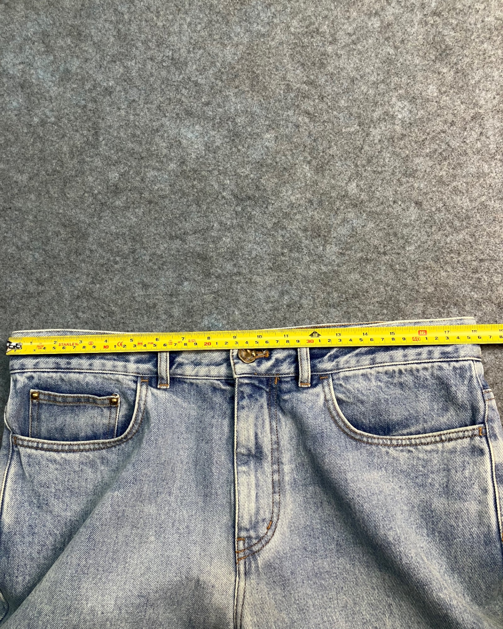 blue virgil abloh regular-fit jeans