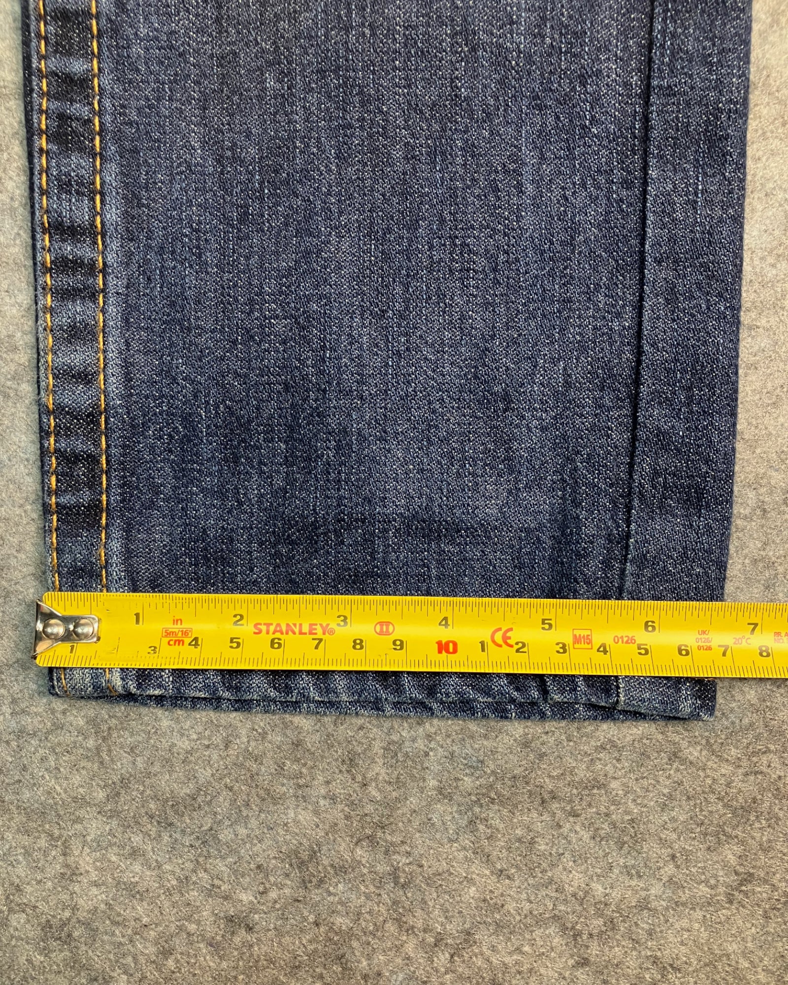 blue slim-fit jeans