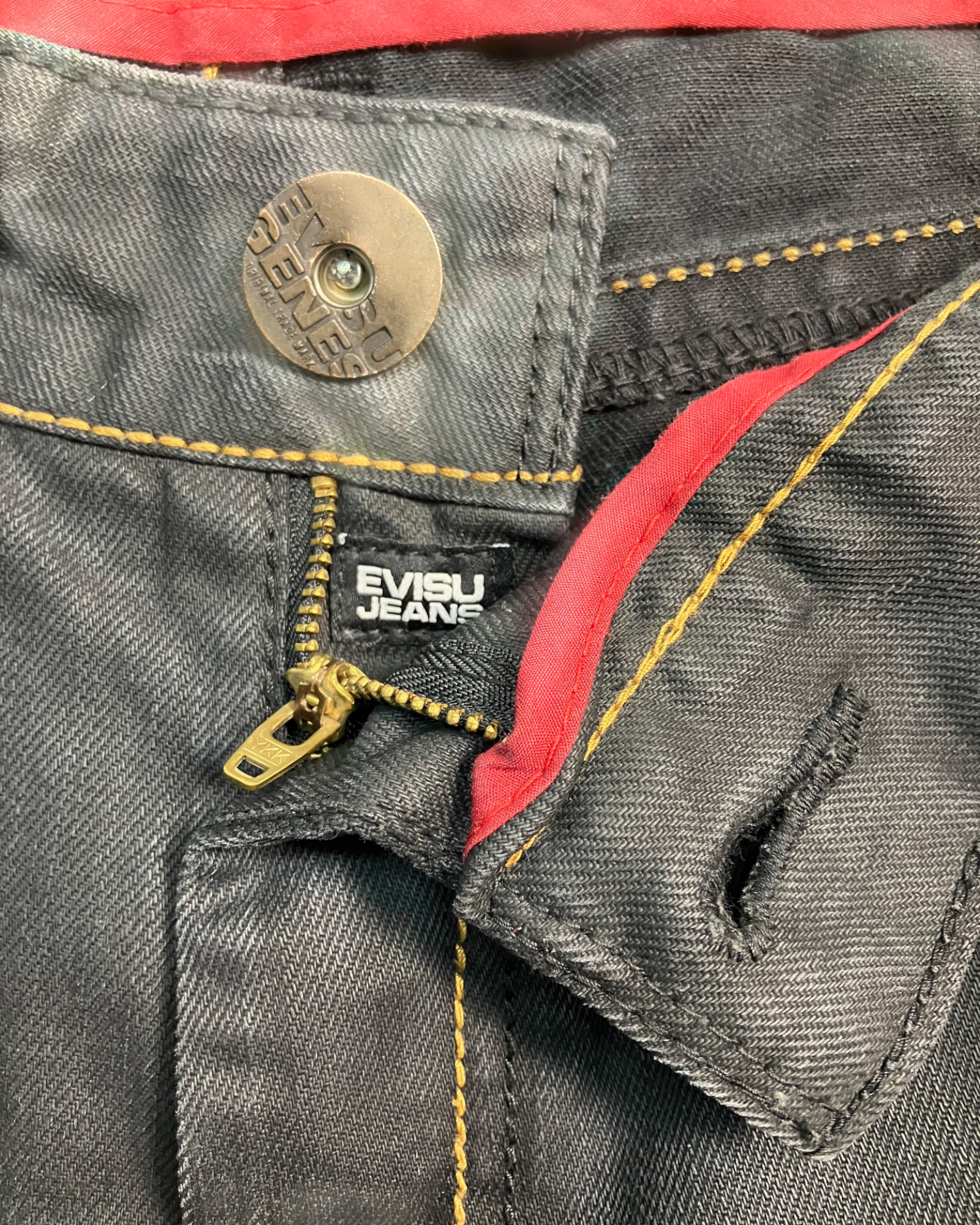 blue regular-fit jeans