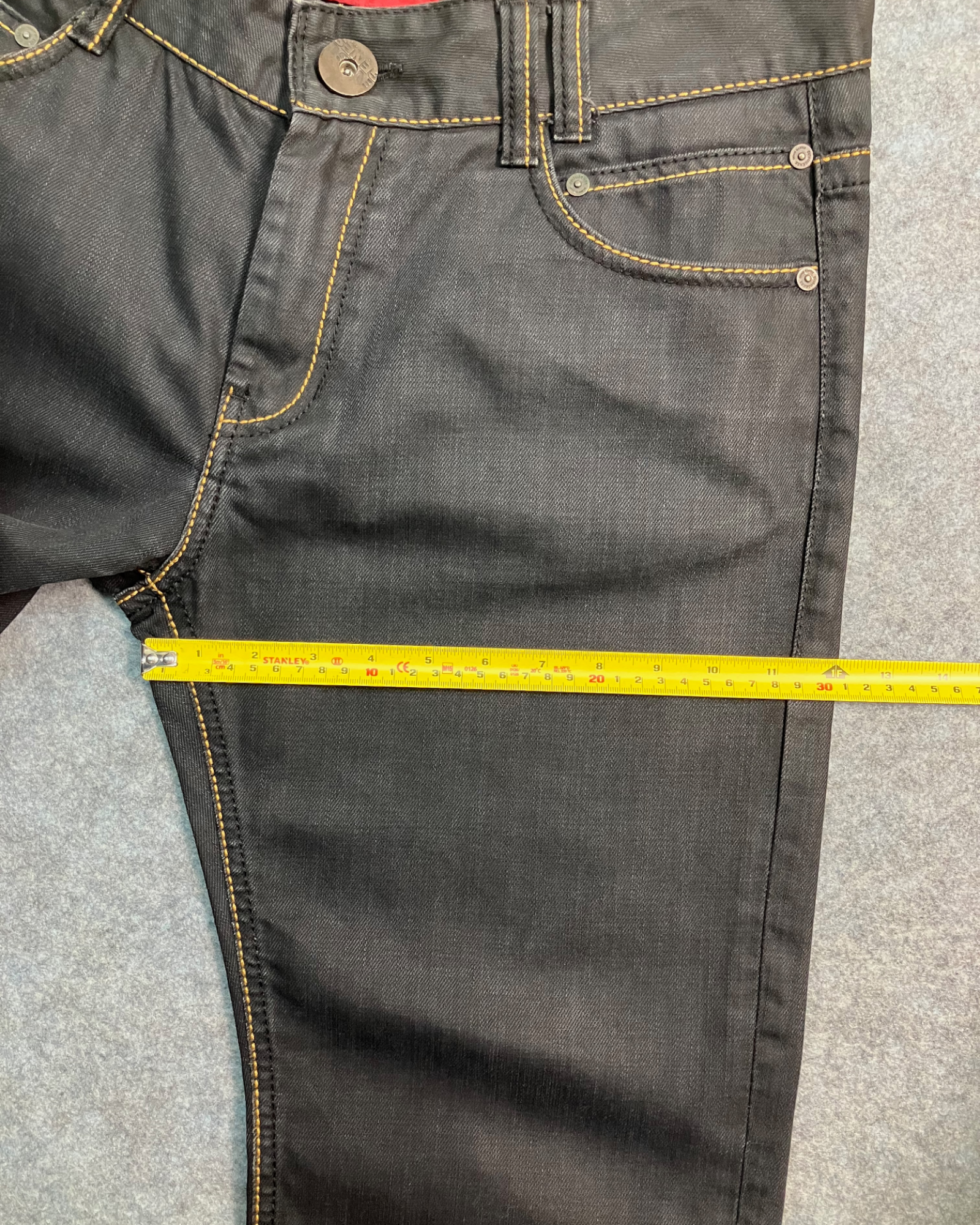 blue regular-fit jeans