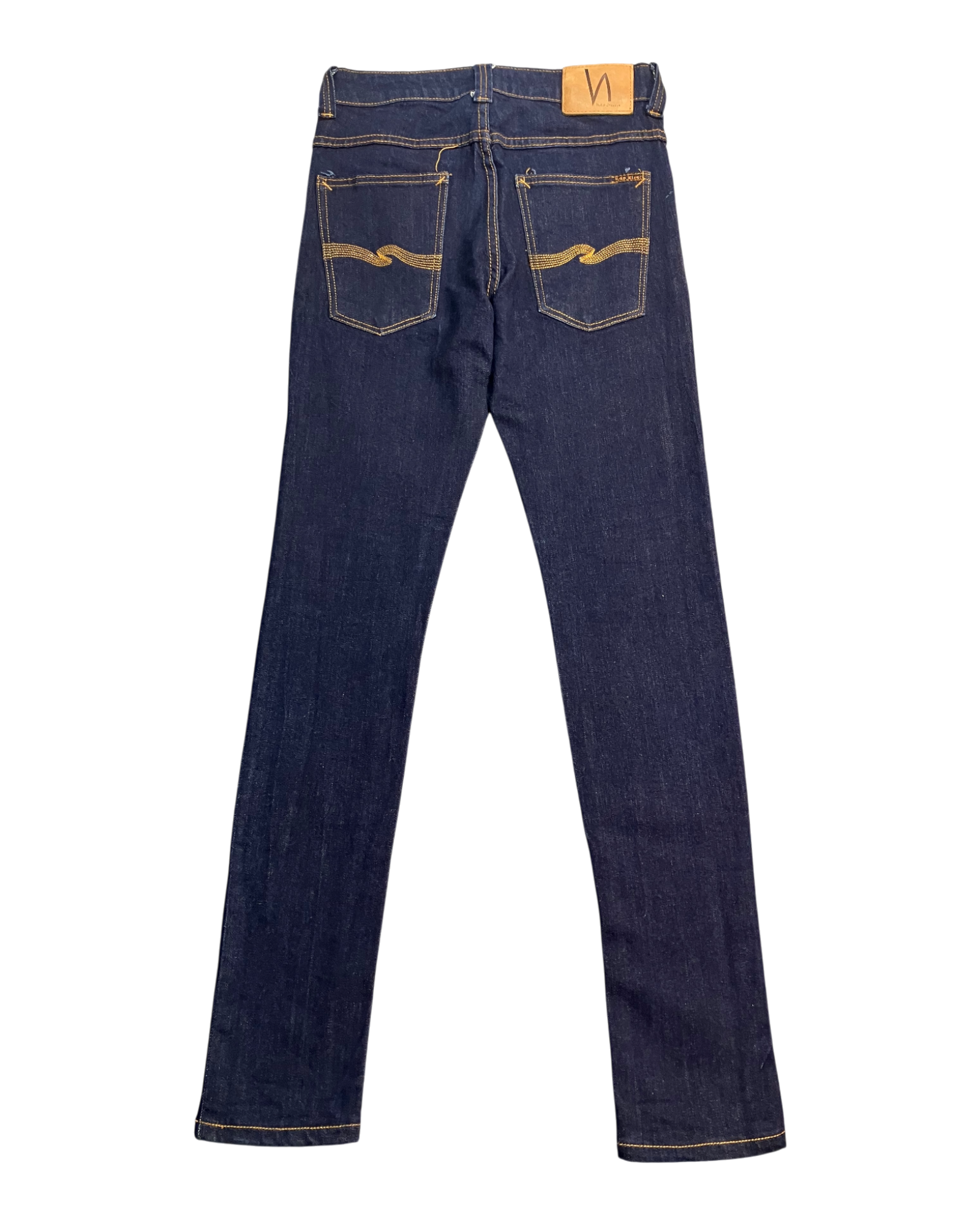 blue slim-fit jeans