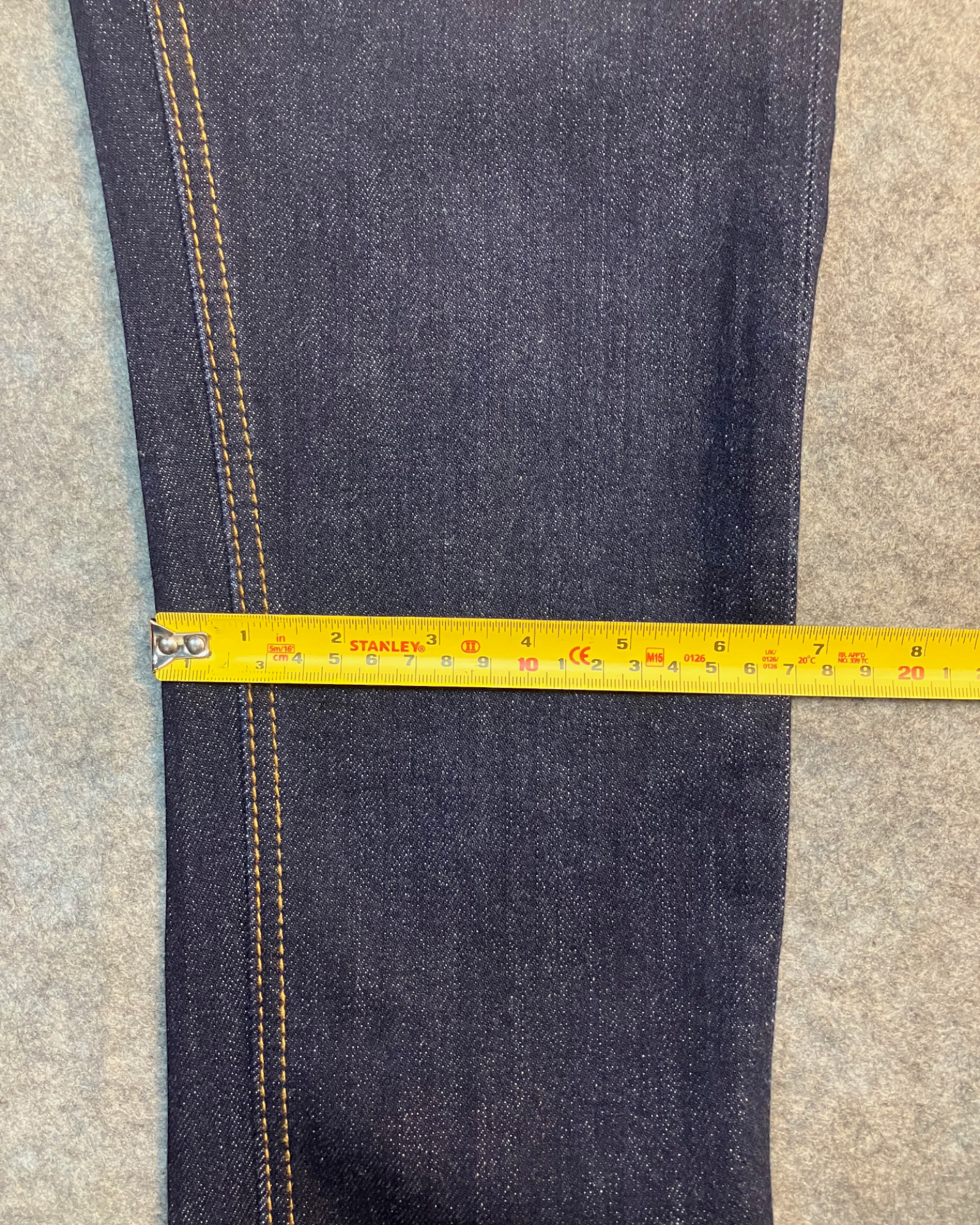 blue slim-fit jeans