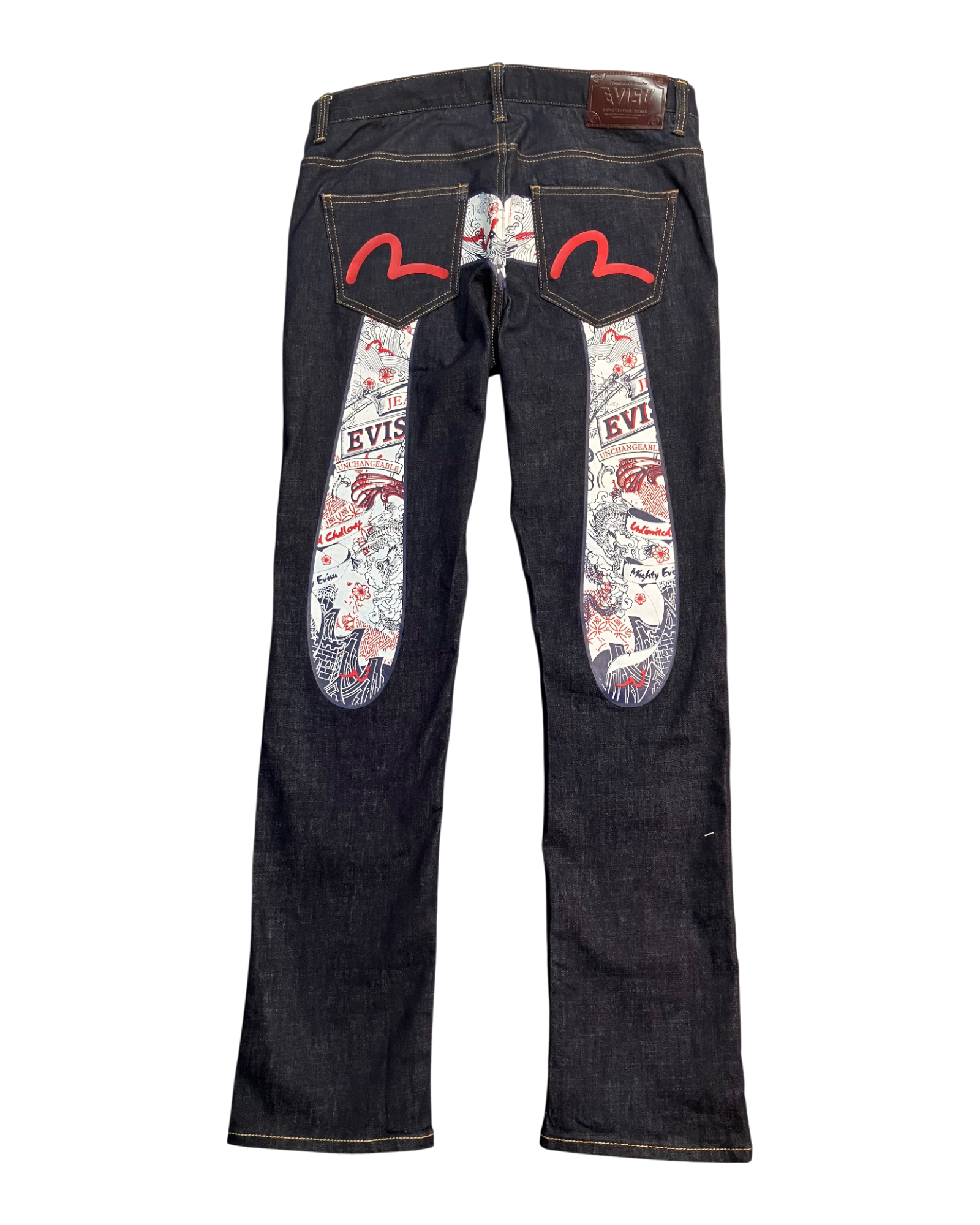 blue slim-fit jeans