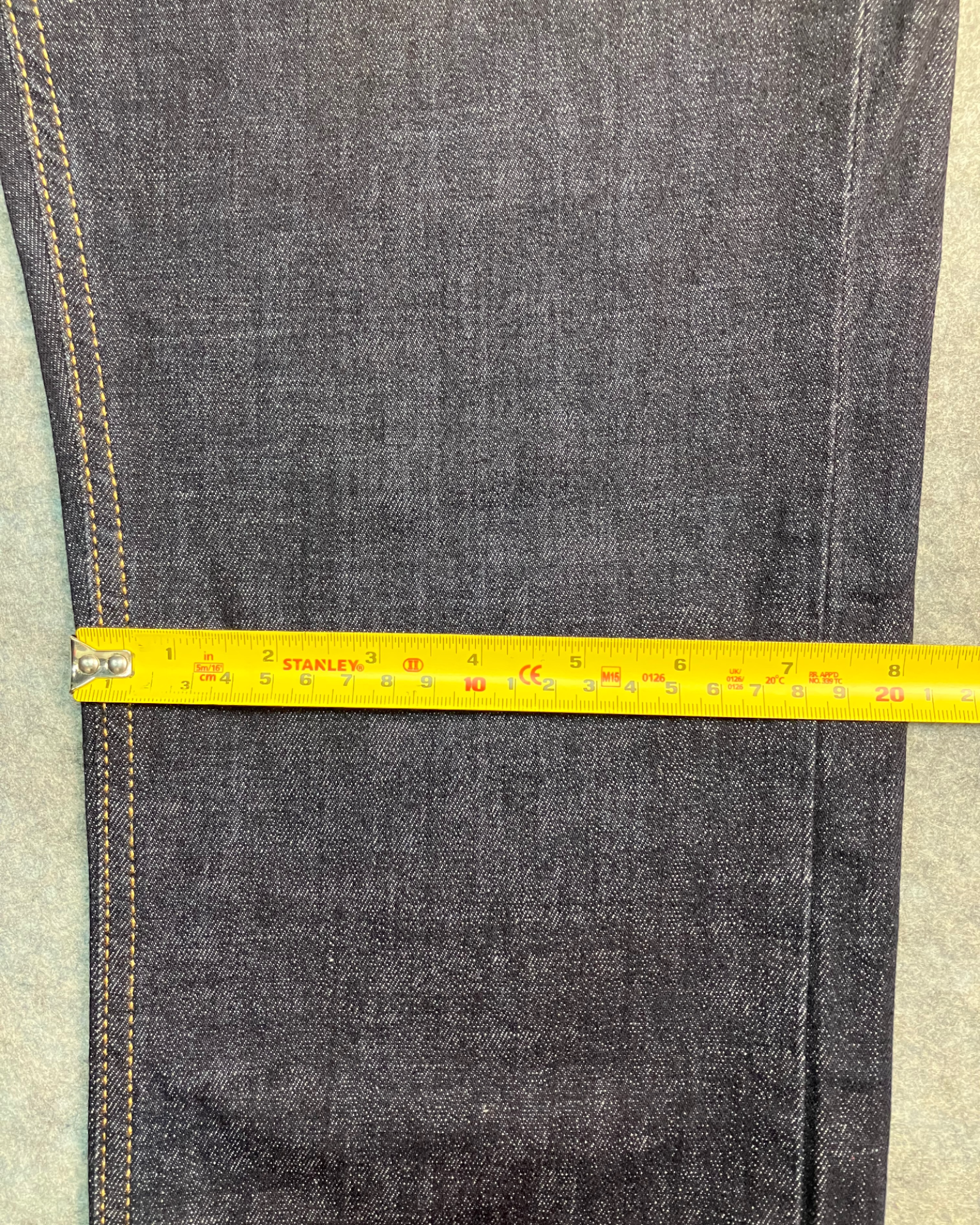 blue slim-fit jeans