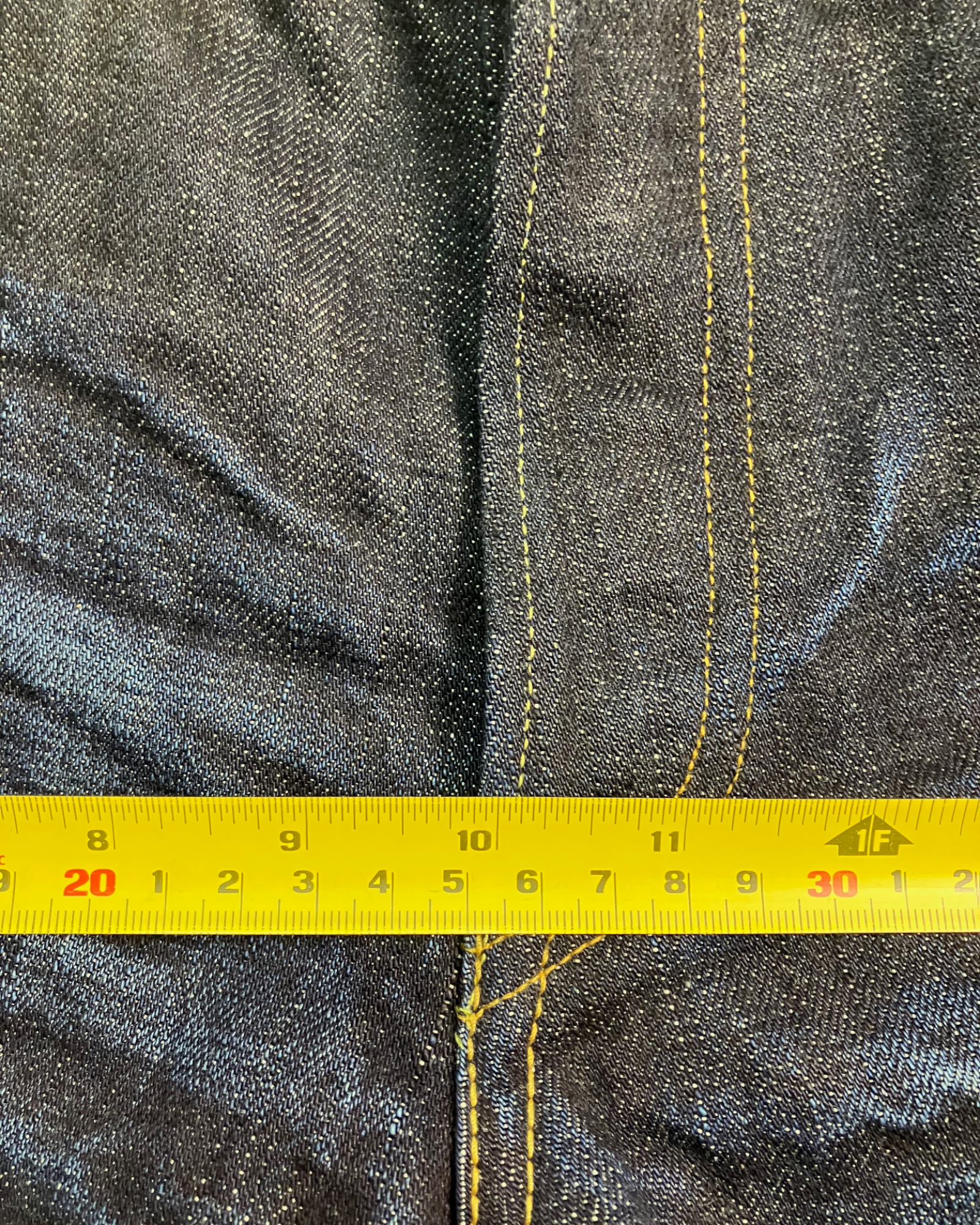 blue washed slim-fit jeans