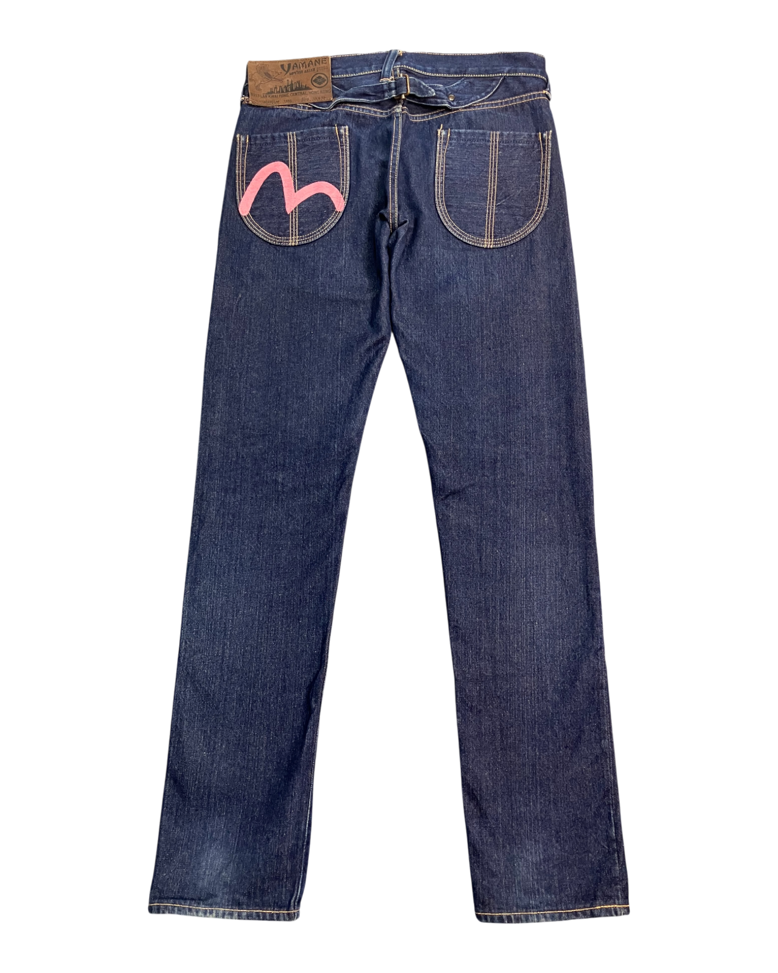 blue slim-fit jeans