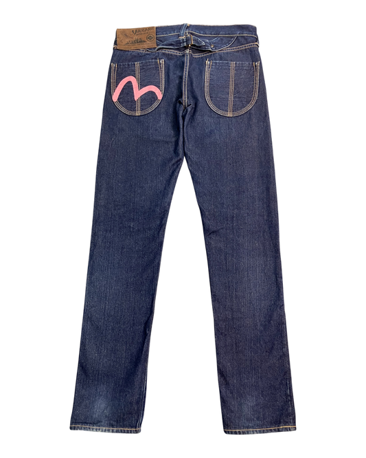 blue slim-fit jeans