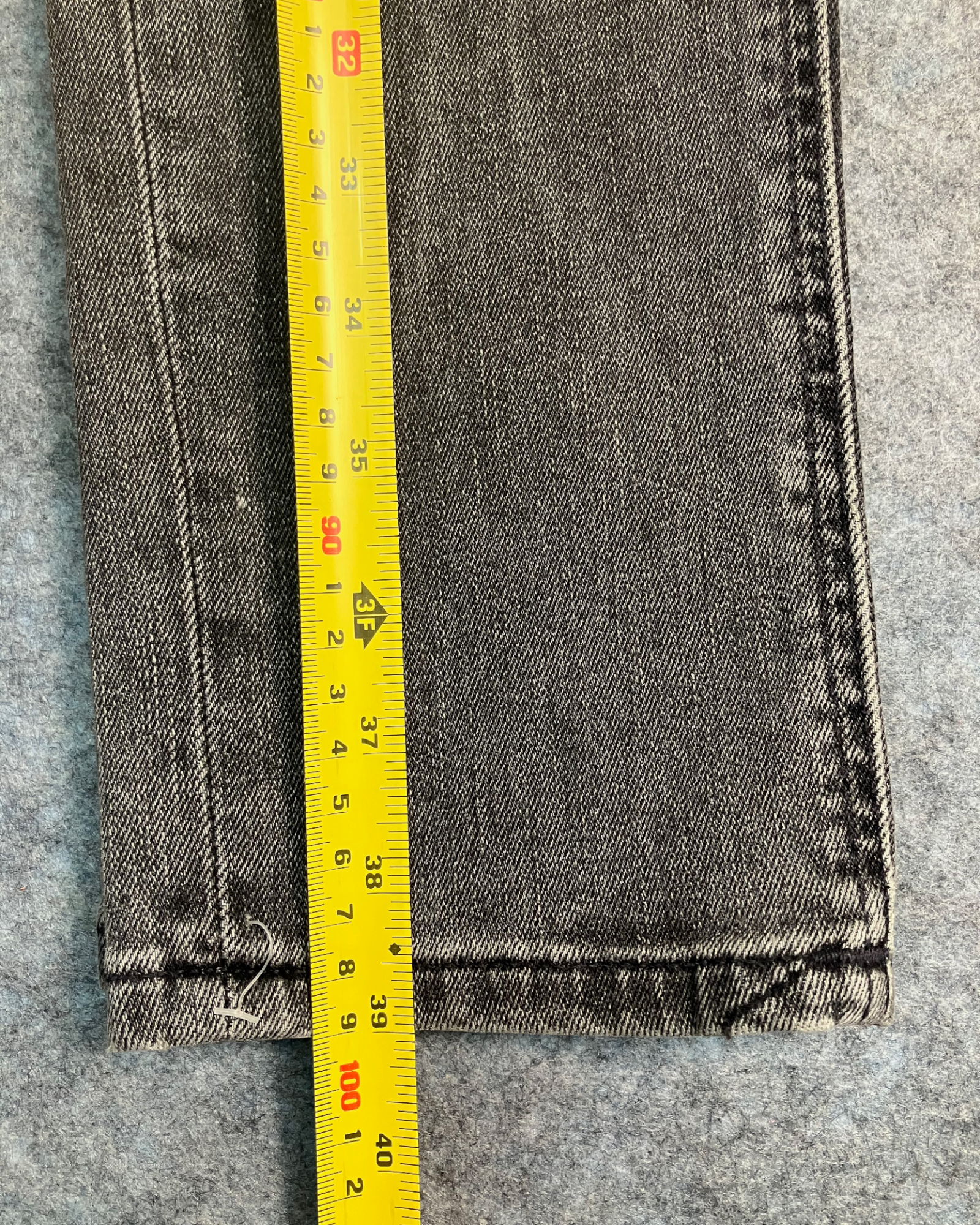 black slim-fit jeans