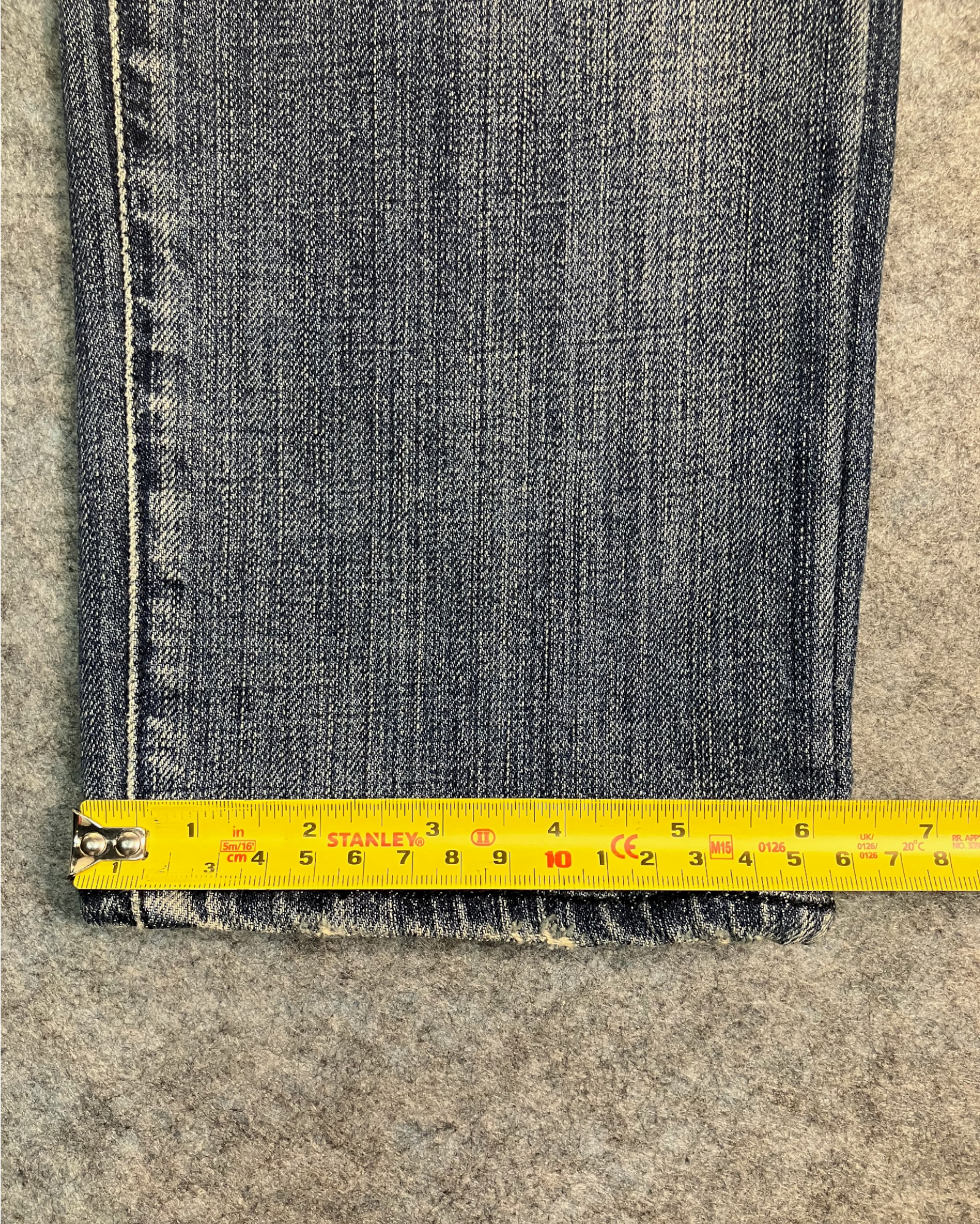 blue slim-fit jeans