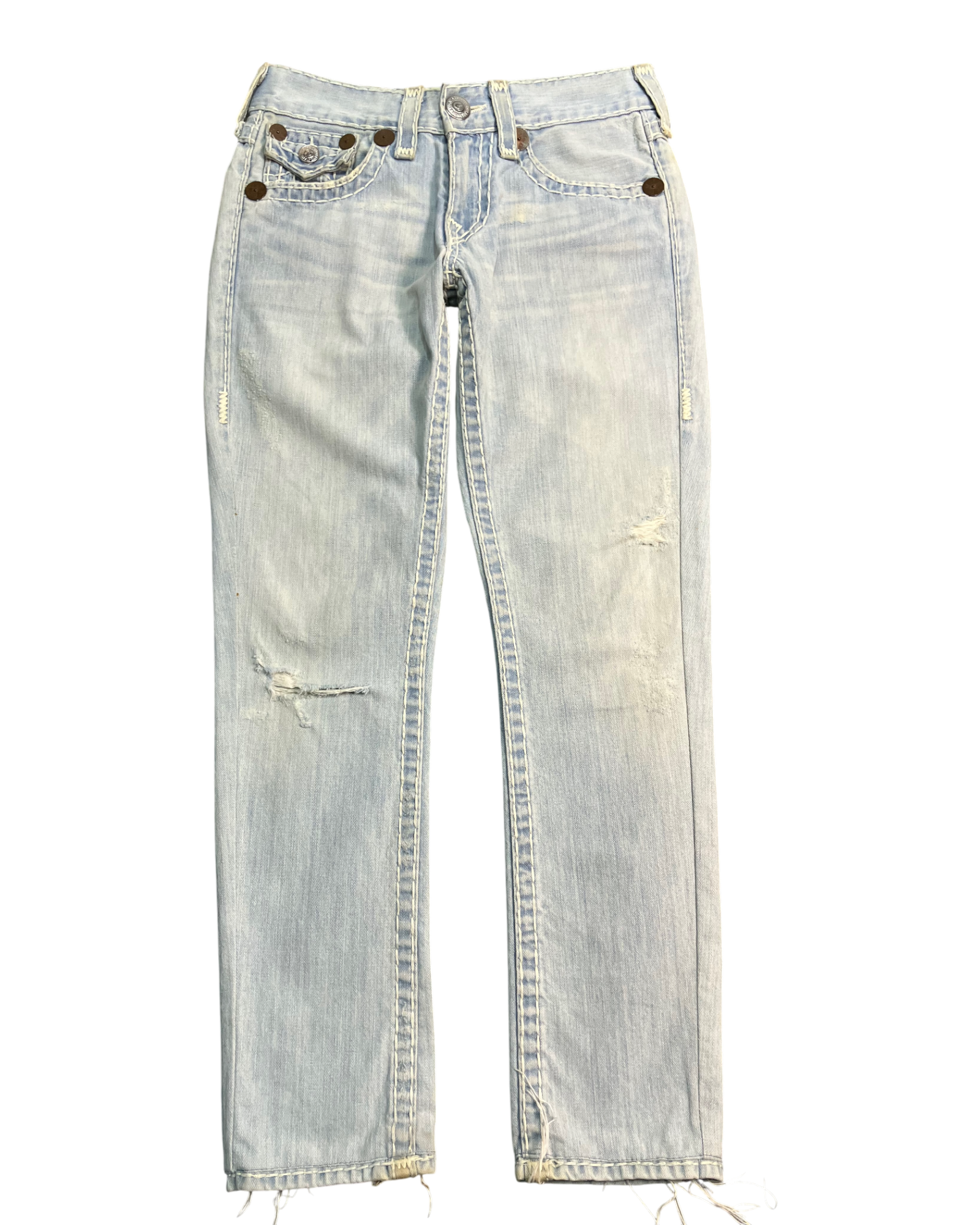 blue regular-fit jeans