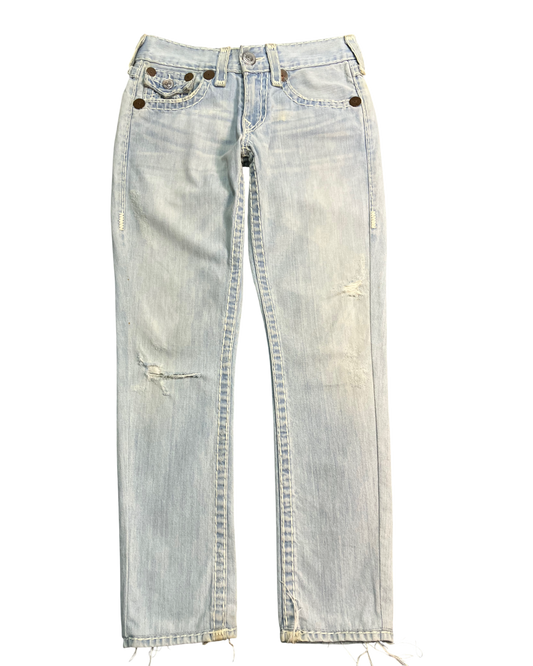 blue regular-fit jeans