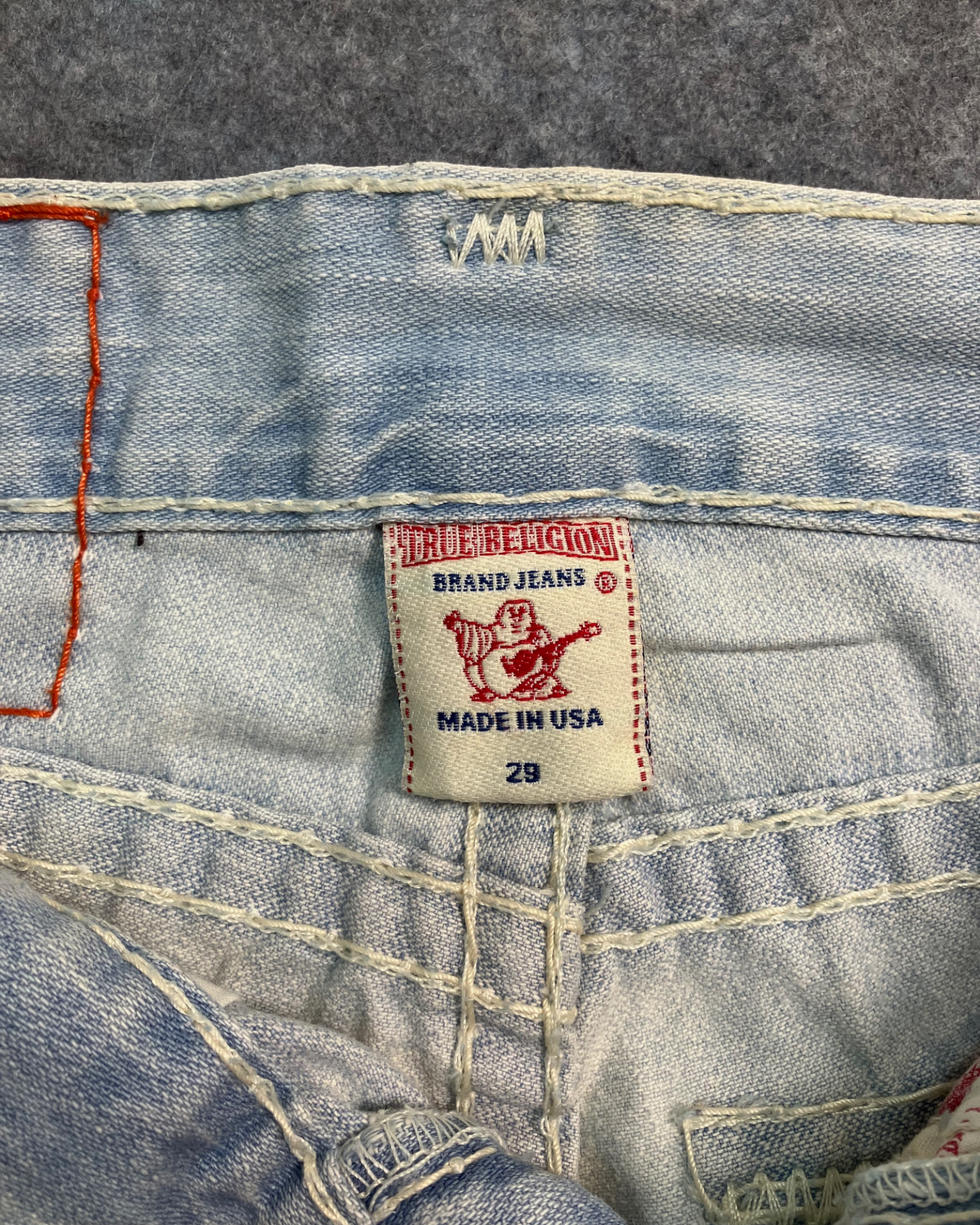 blue regular-fit jeans