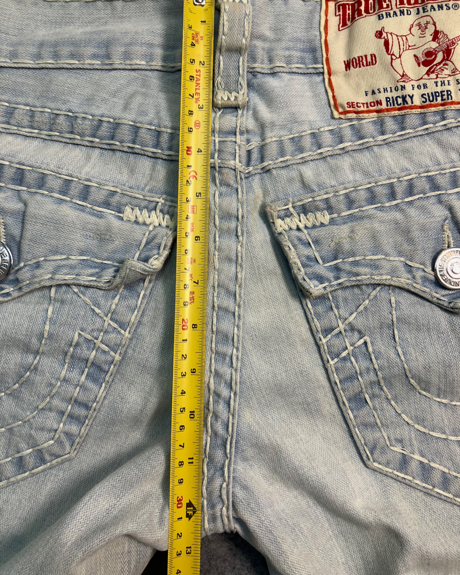 blue regular-fit jeans