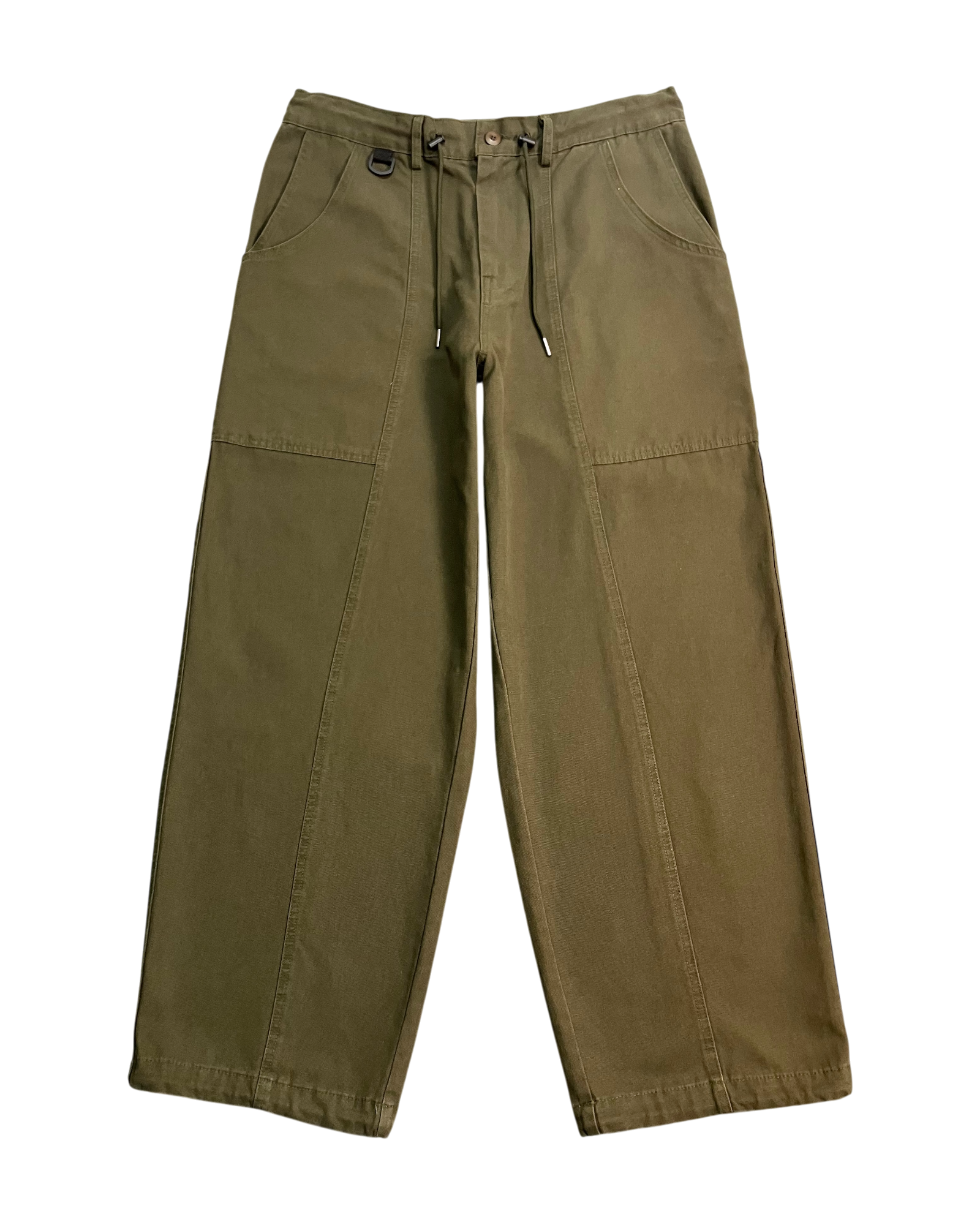 khaki baggy pants