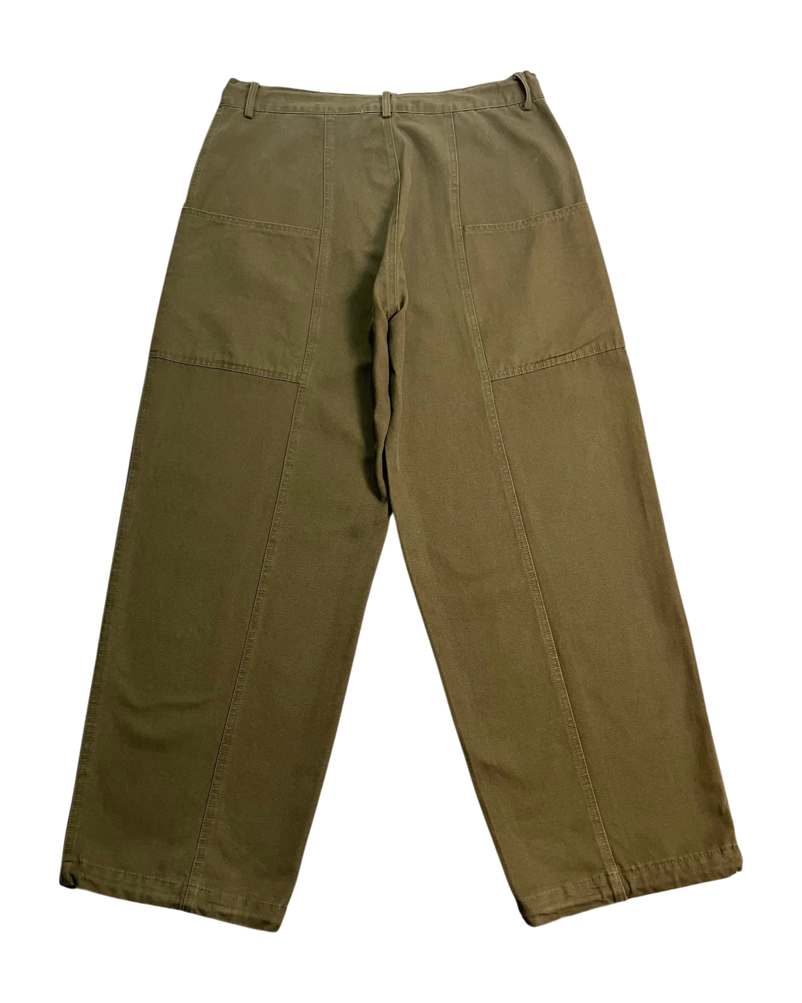 khaki baggy pants