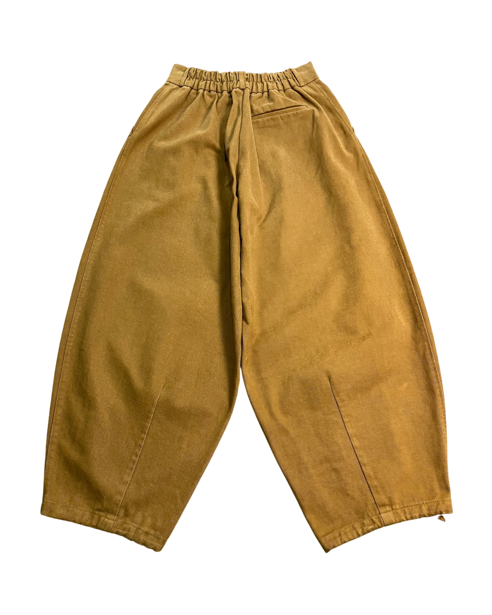 brown balloon-pants