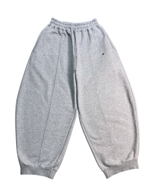 grey balloon sweat-pants
