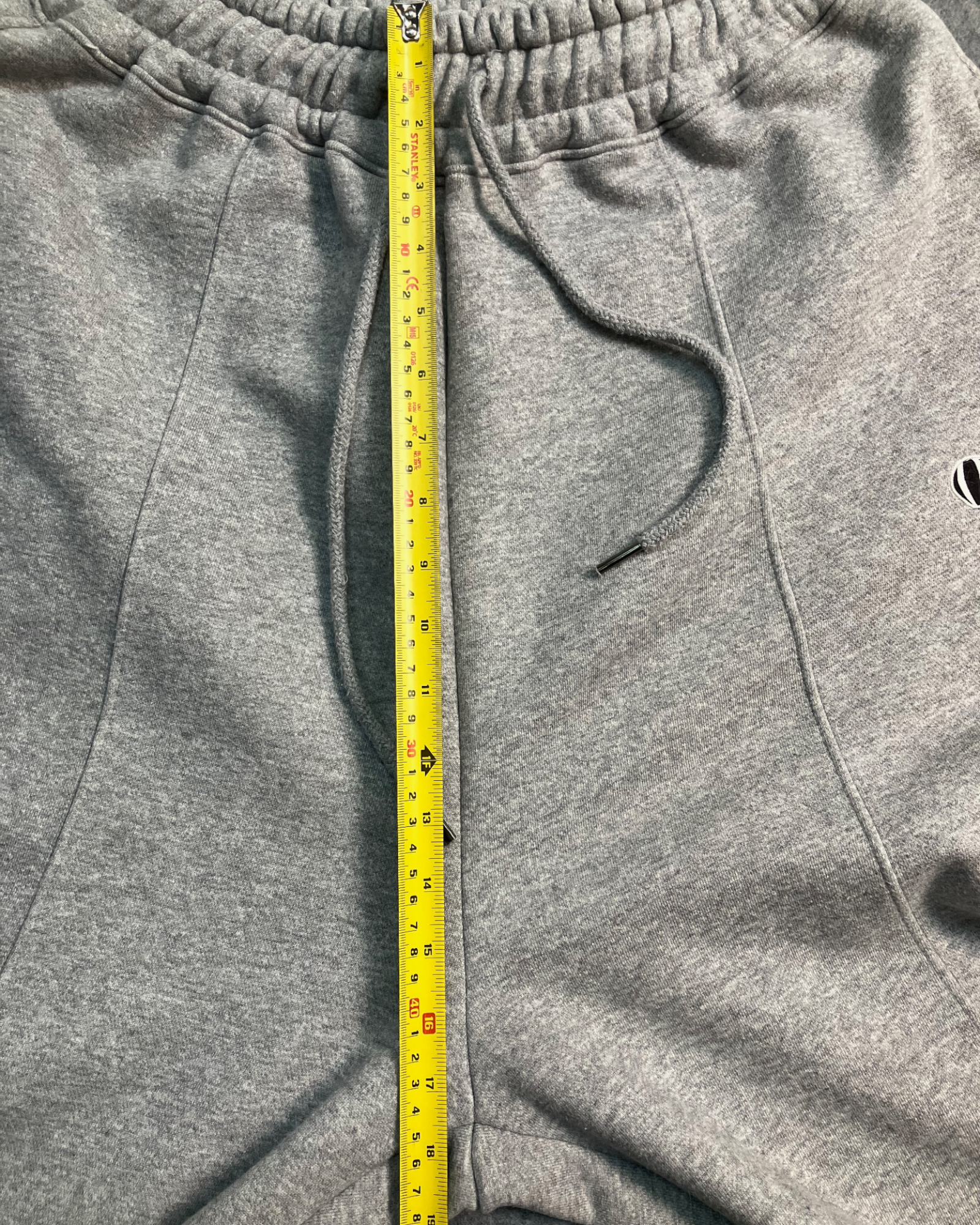 grey balloon sweat-pants