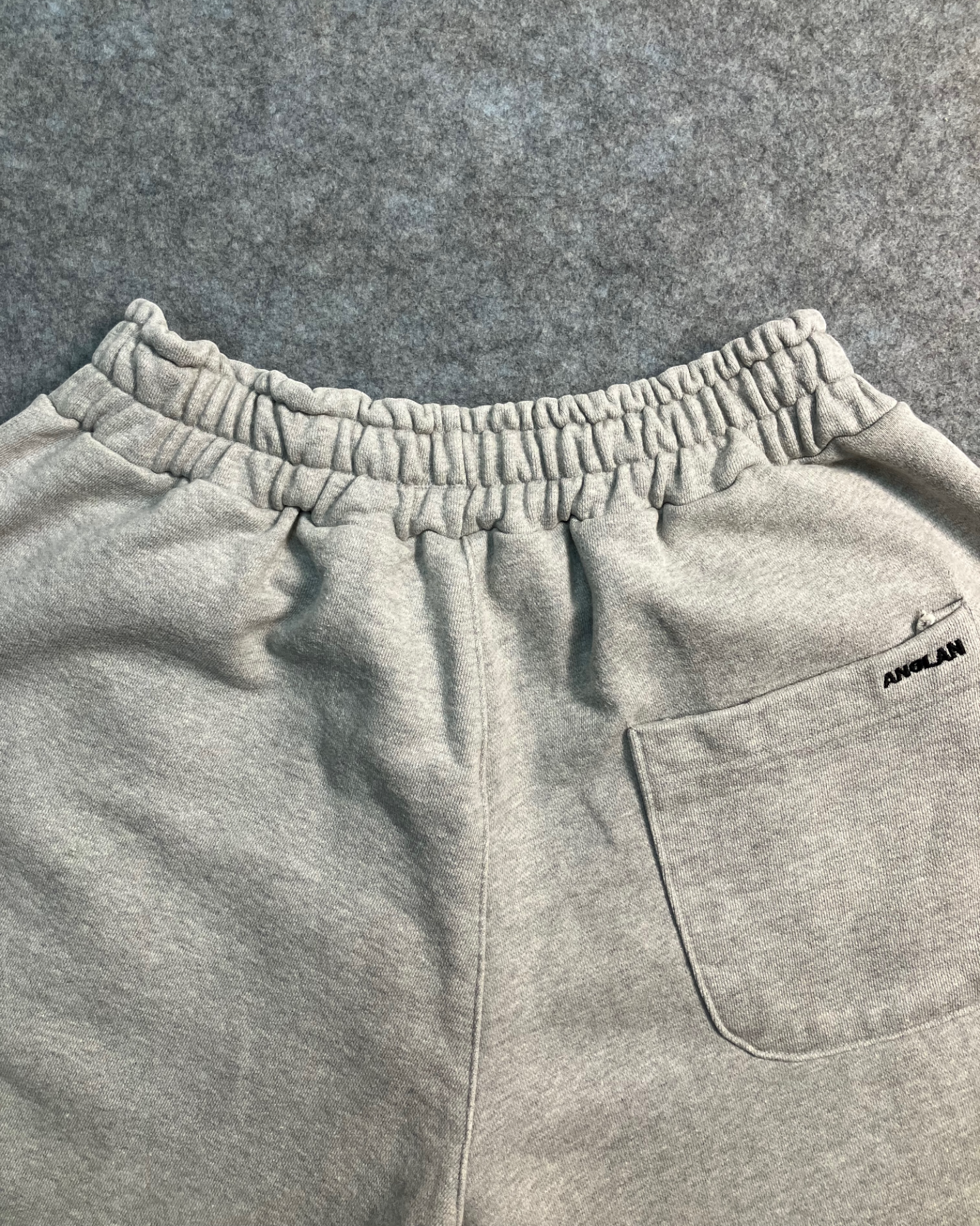 grey sweat balloon pants