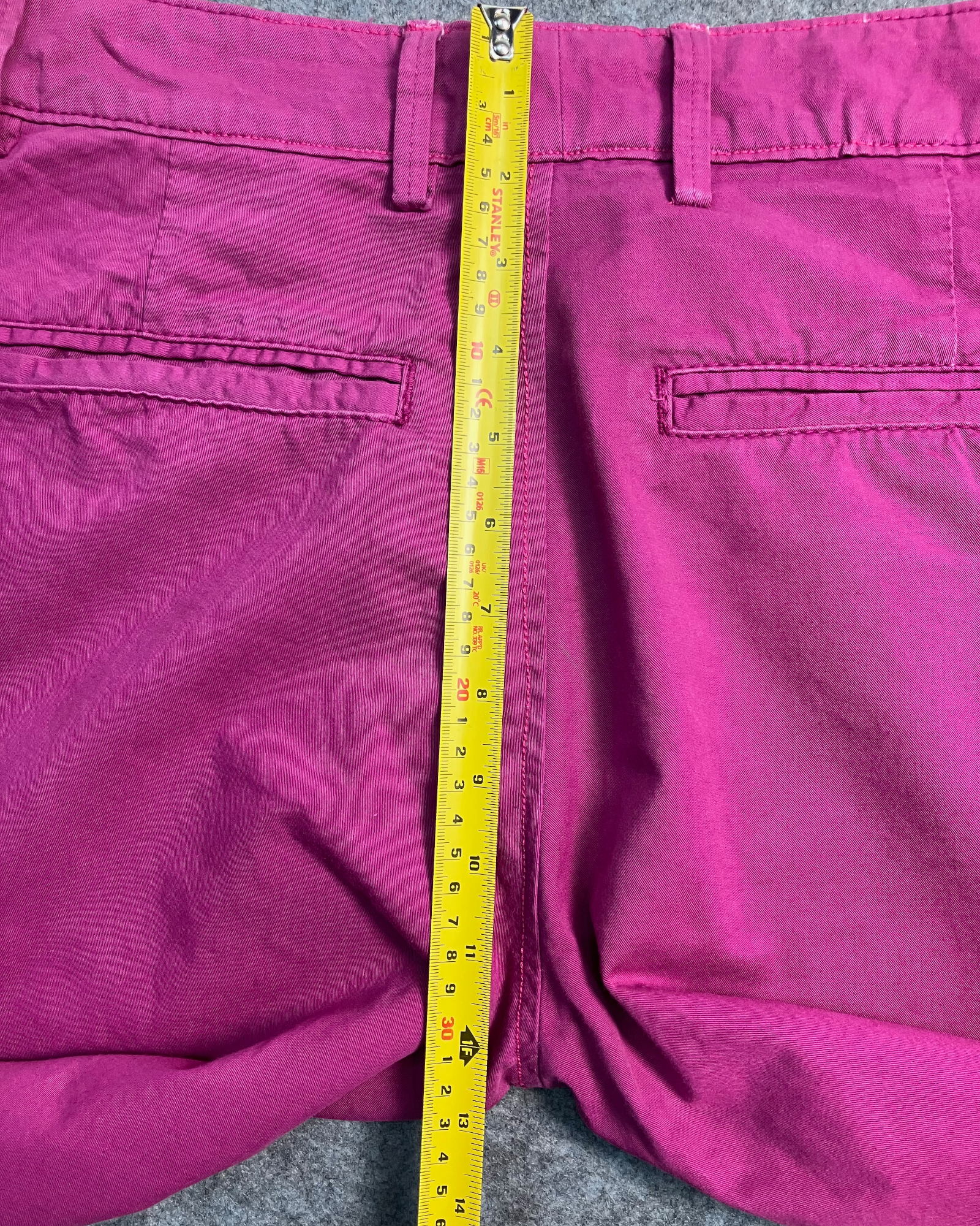 pink slim-fit pants