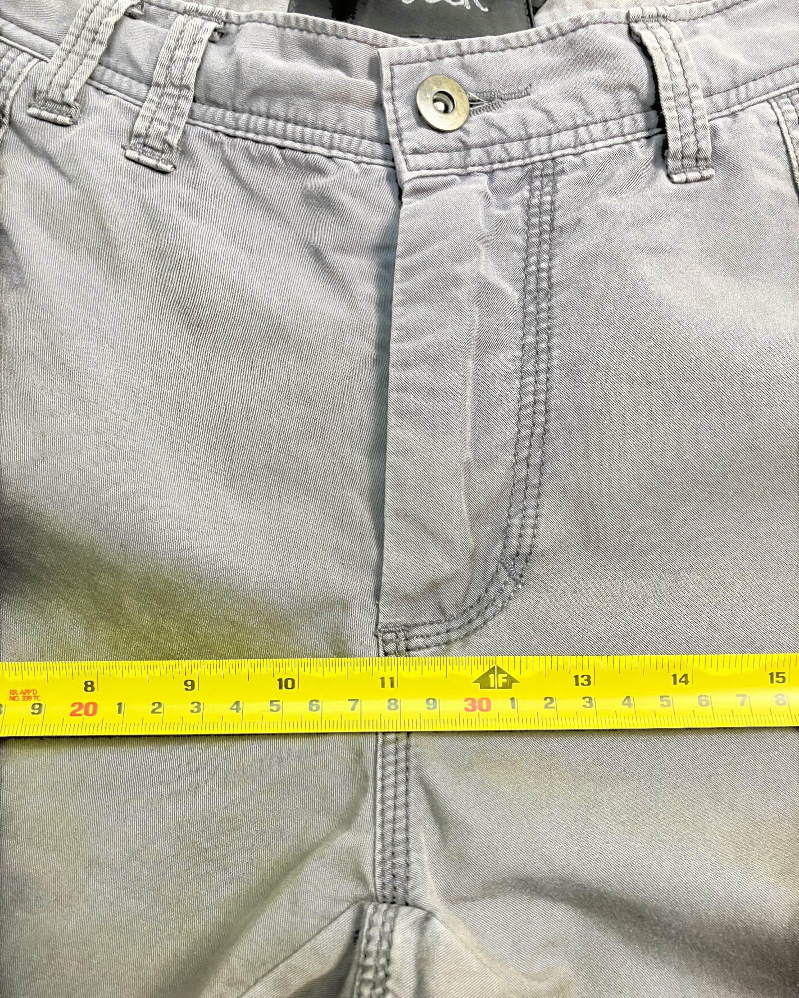 grey striaght-fit cargo pants
