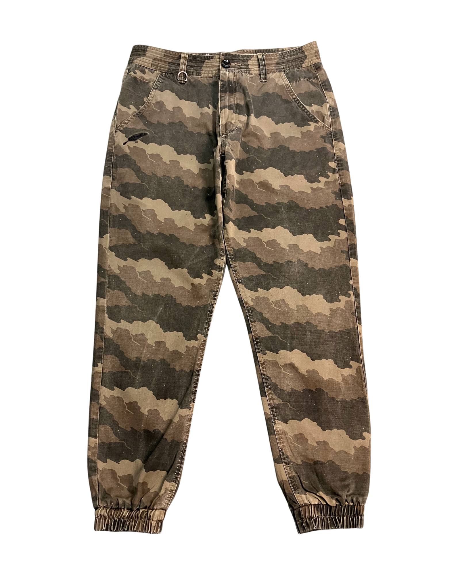 brown camo sweat pants