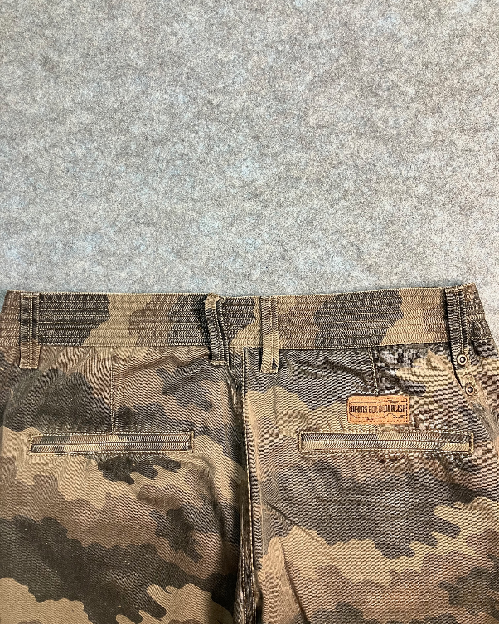 brown camo sweat pants