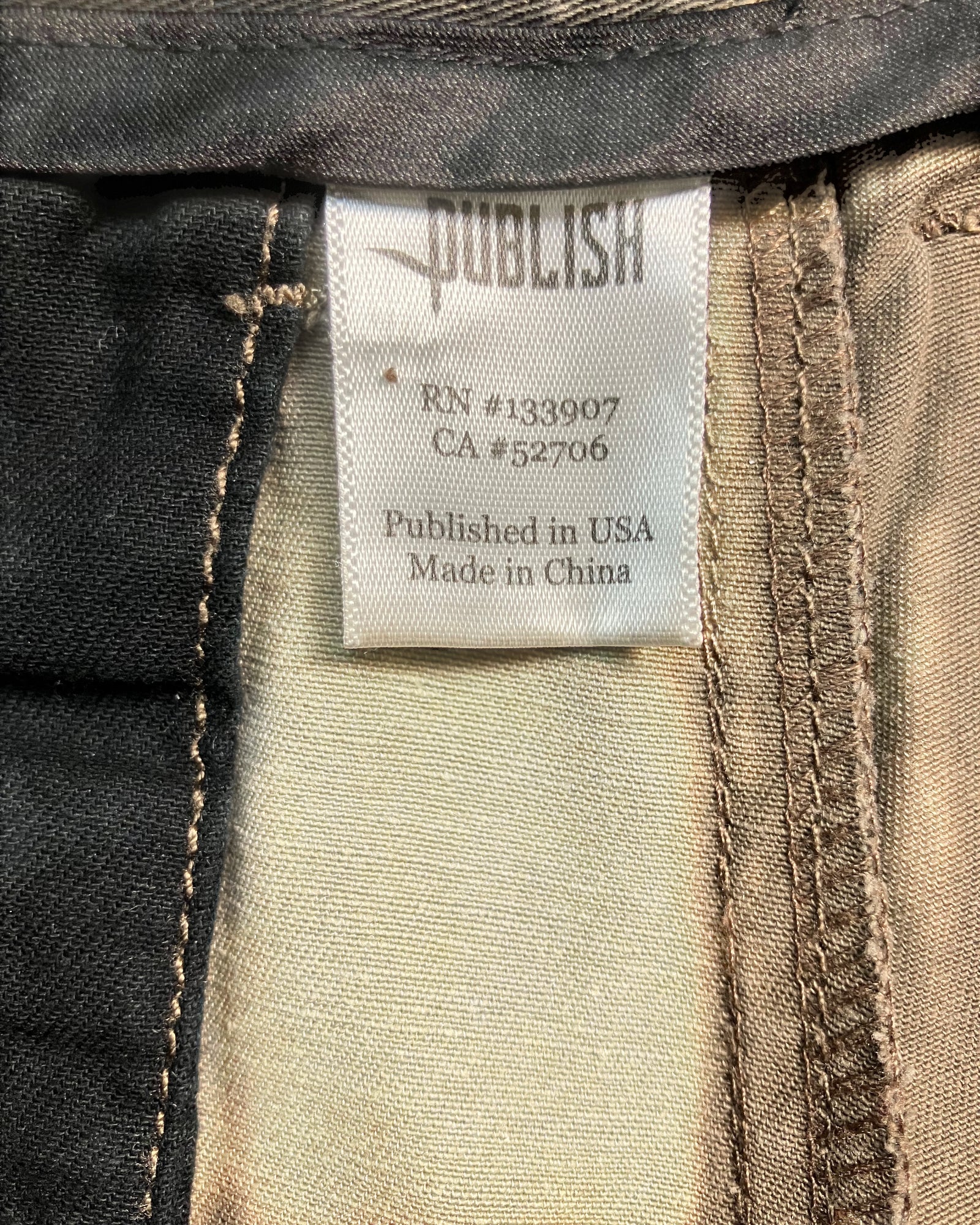 brown camo sweat pants