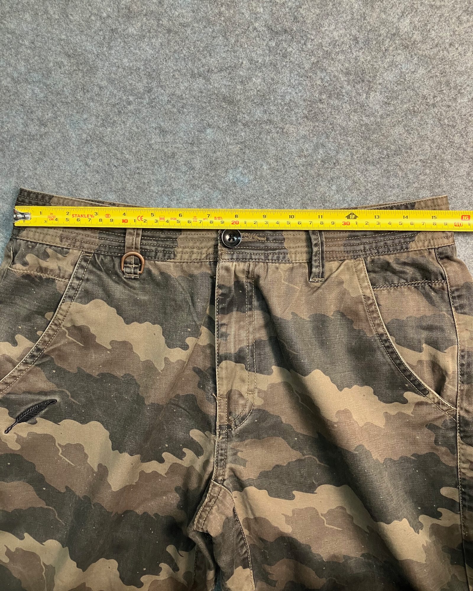 brown camo sweat pants