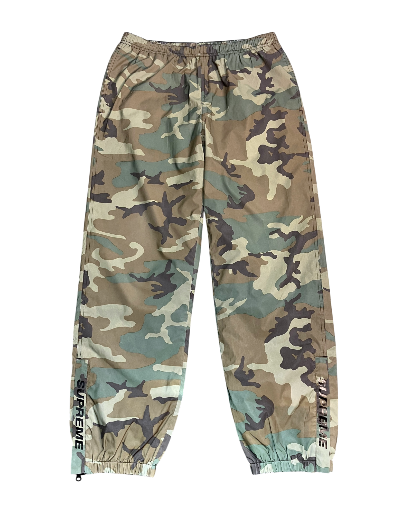 olive camo reflect sweat-pants