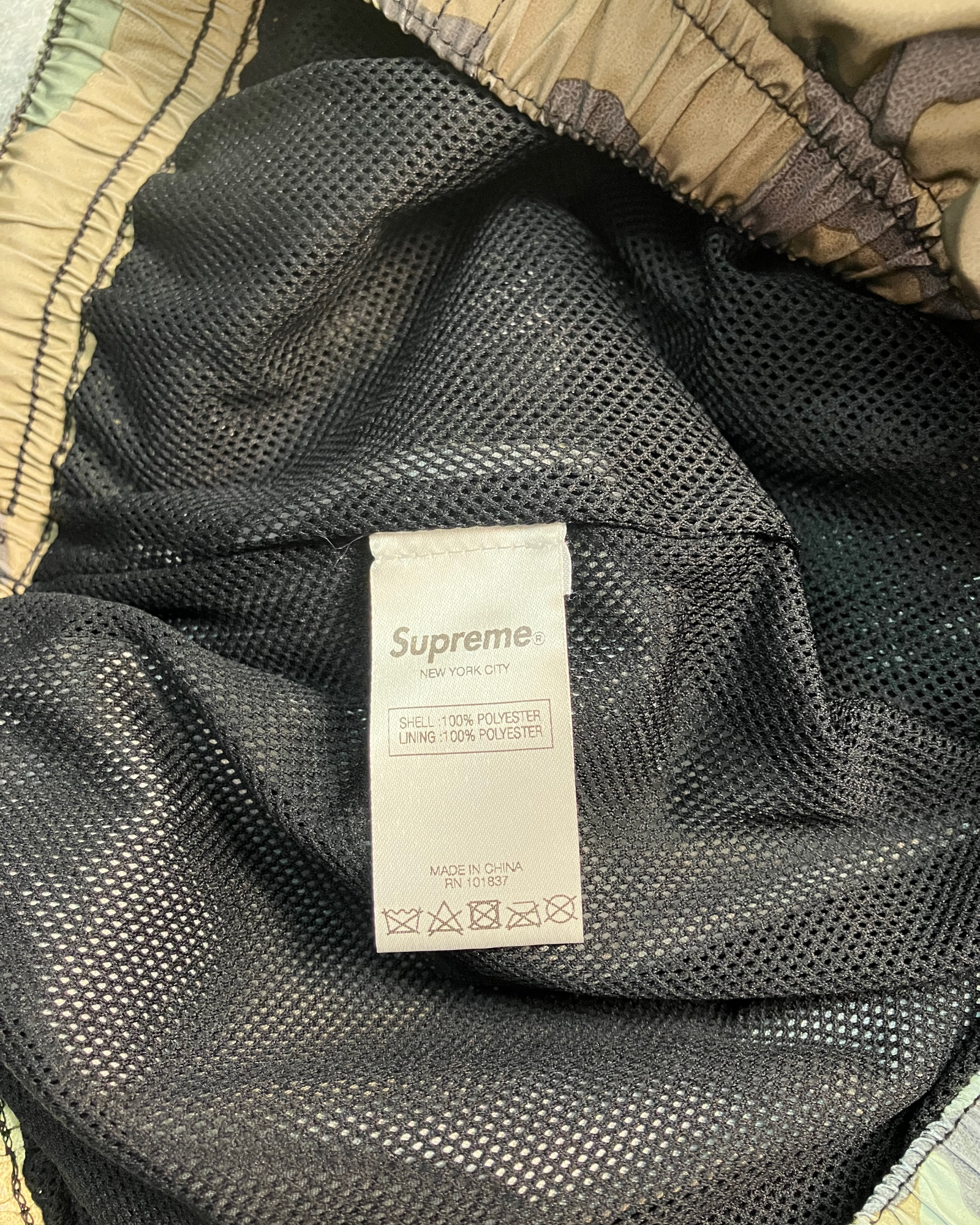 olive camo reflect sweat-pants