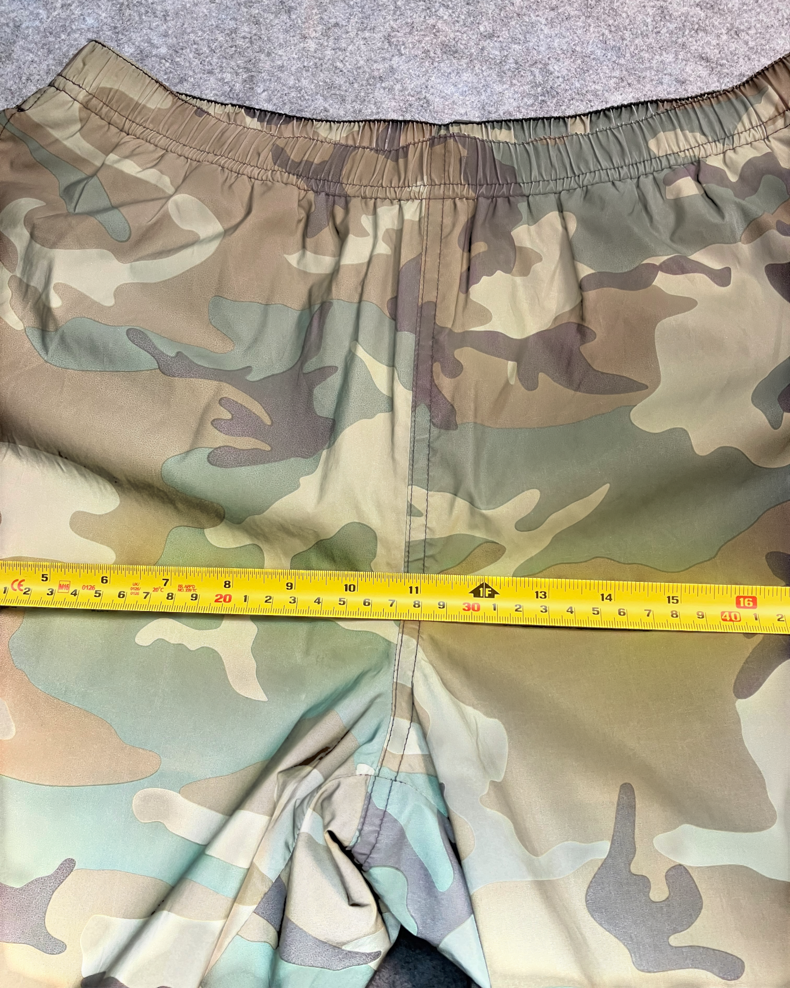 olive camo reflect sweat-pants