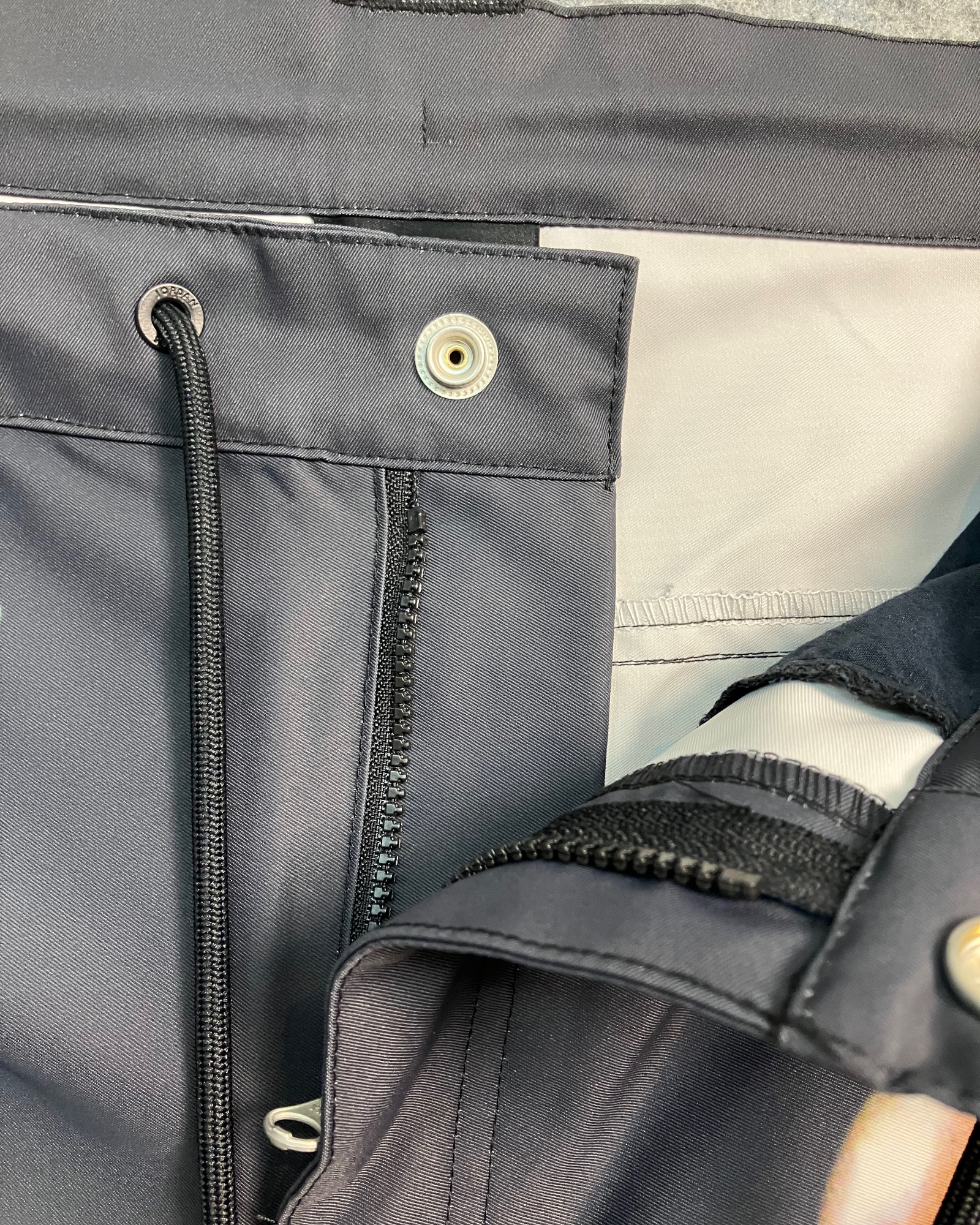 black print regular-fit pants