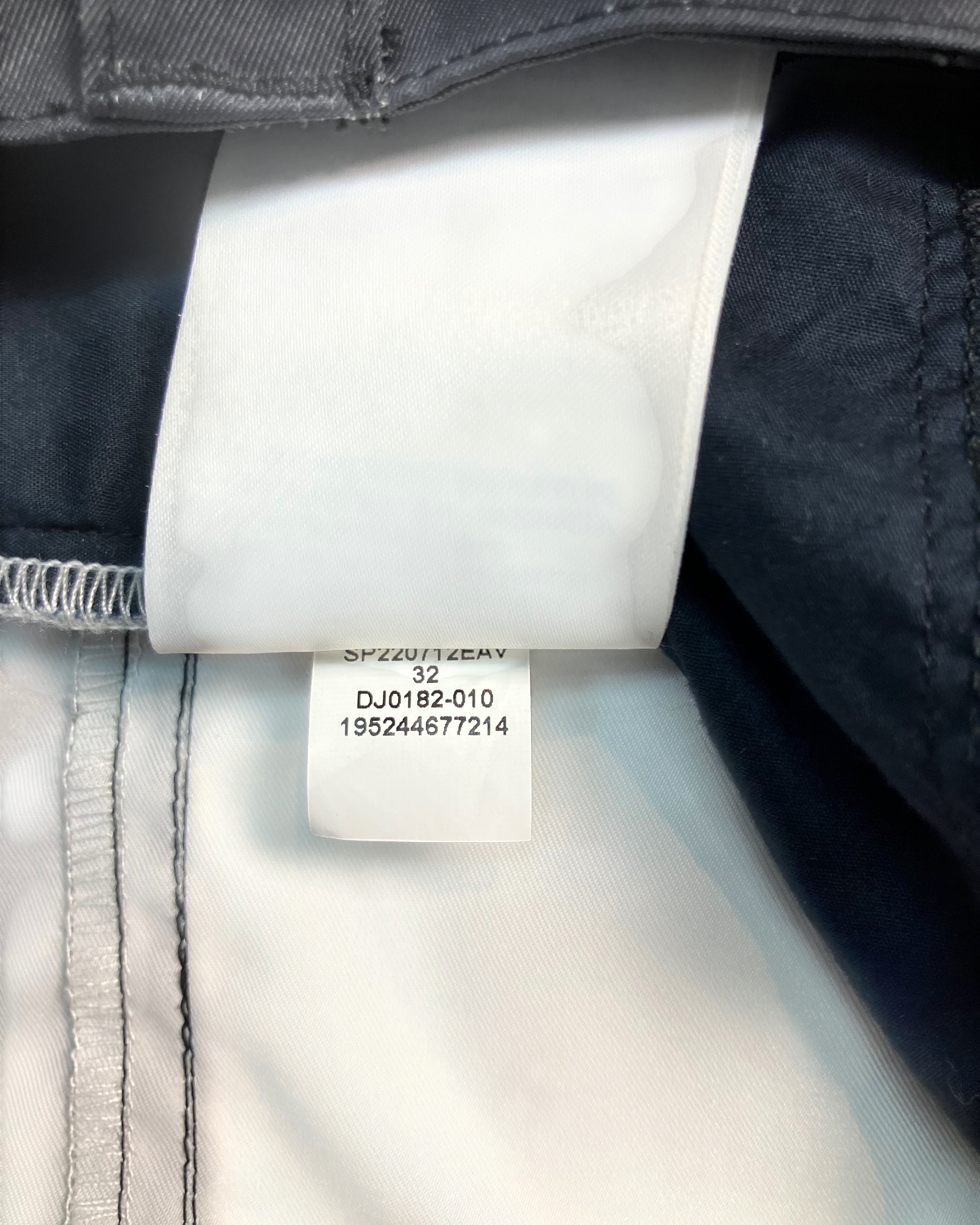 black print regular-fit pants