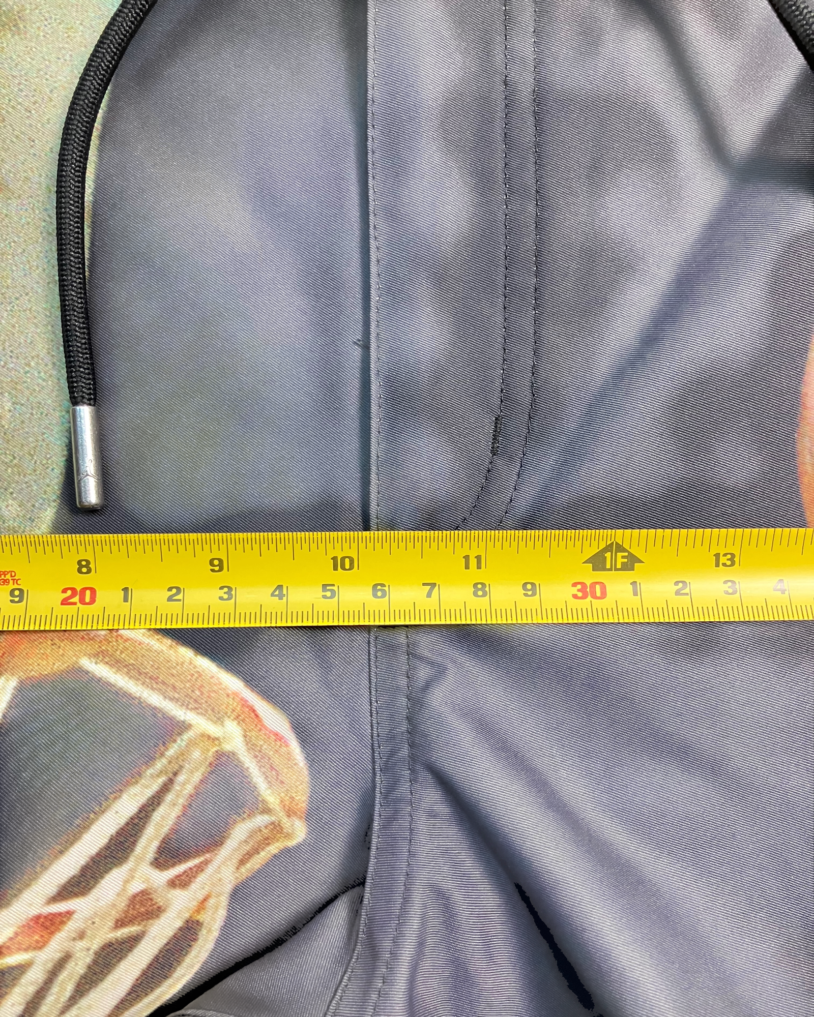 black print regular-fit pants