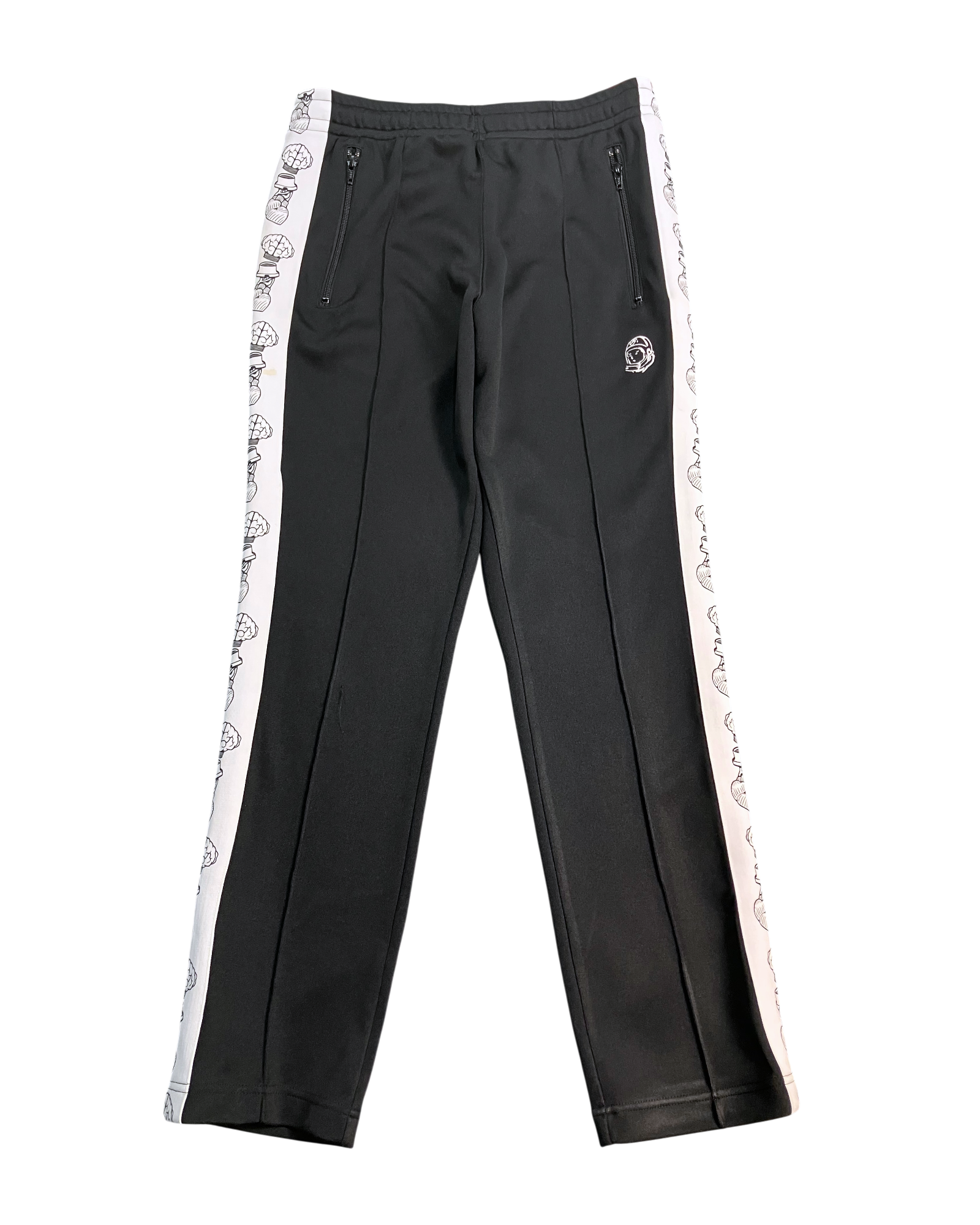 black regular sweat-pants