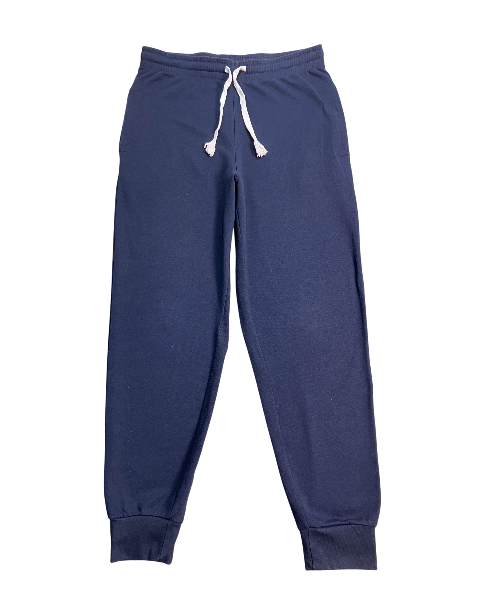 blue jogger pants