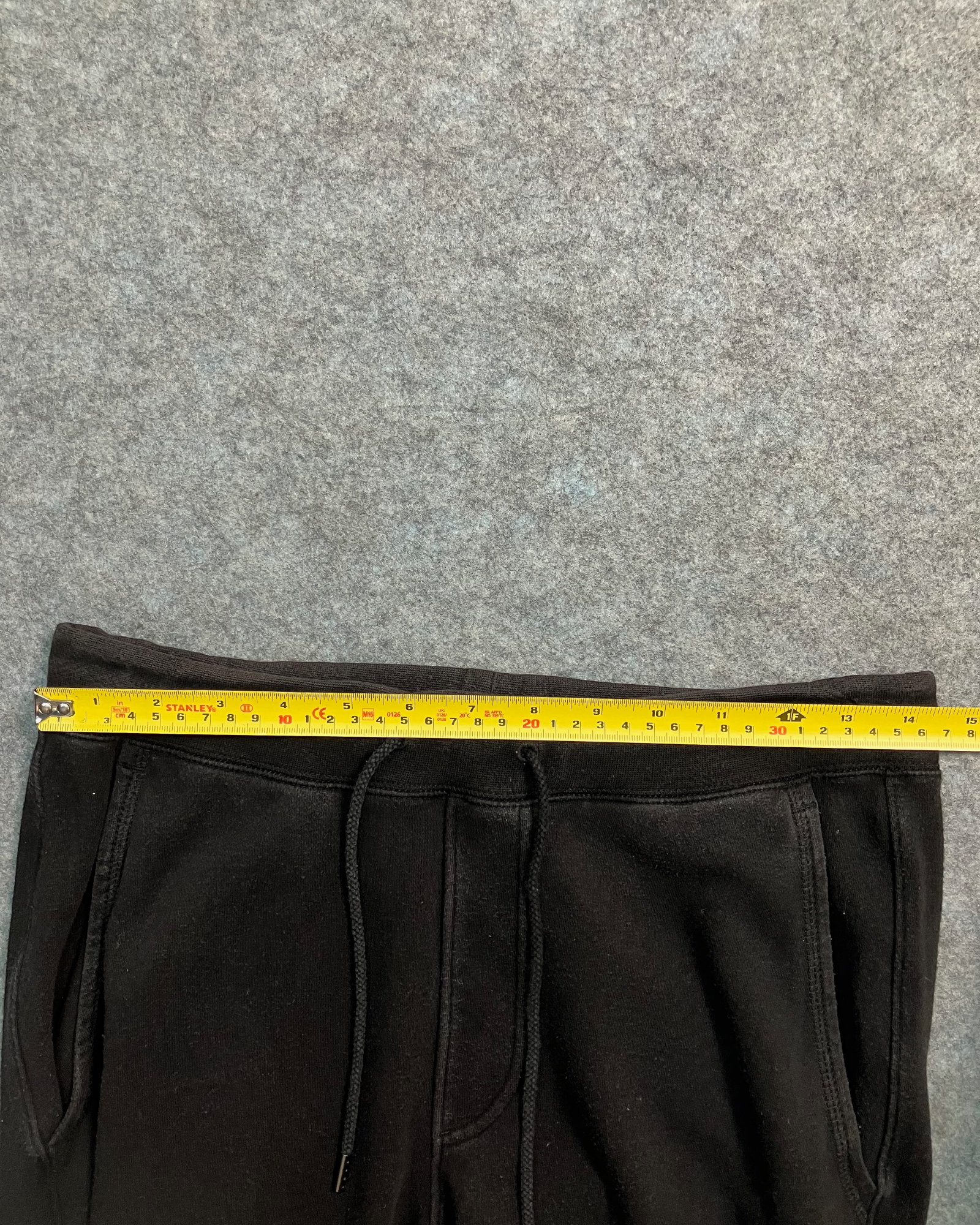 black jogger pants