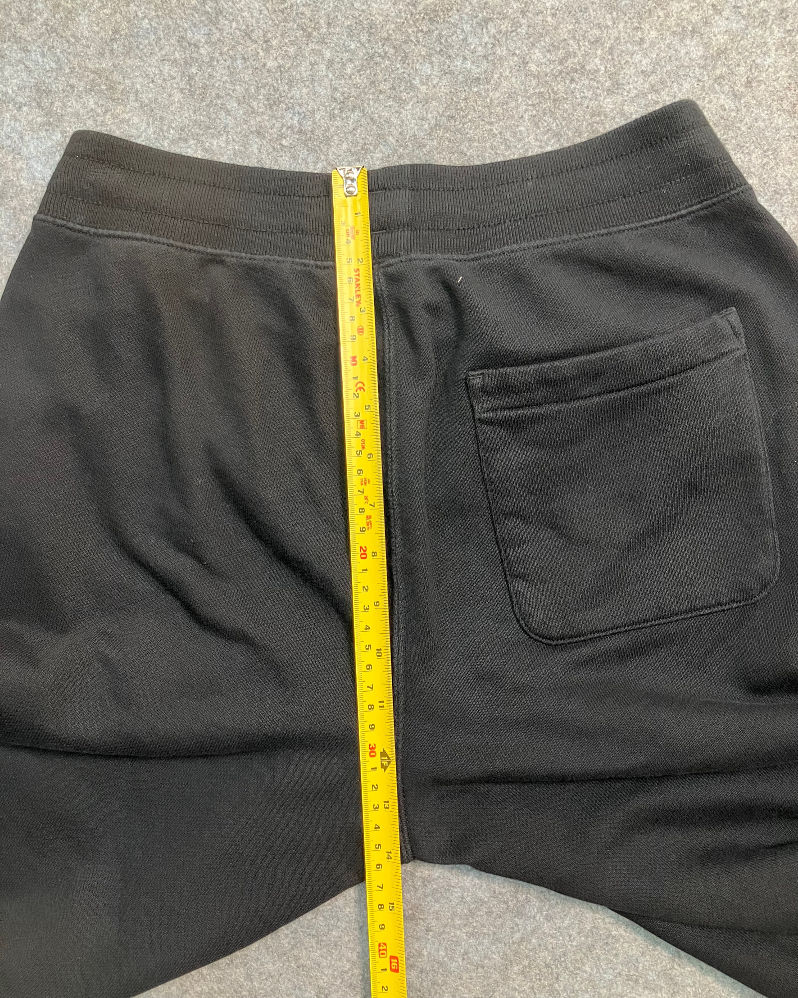 black jogger pants