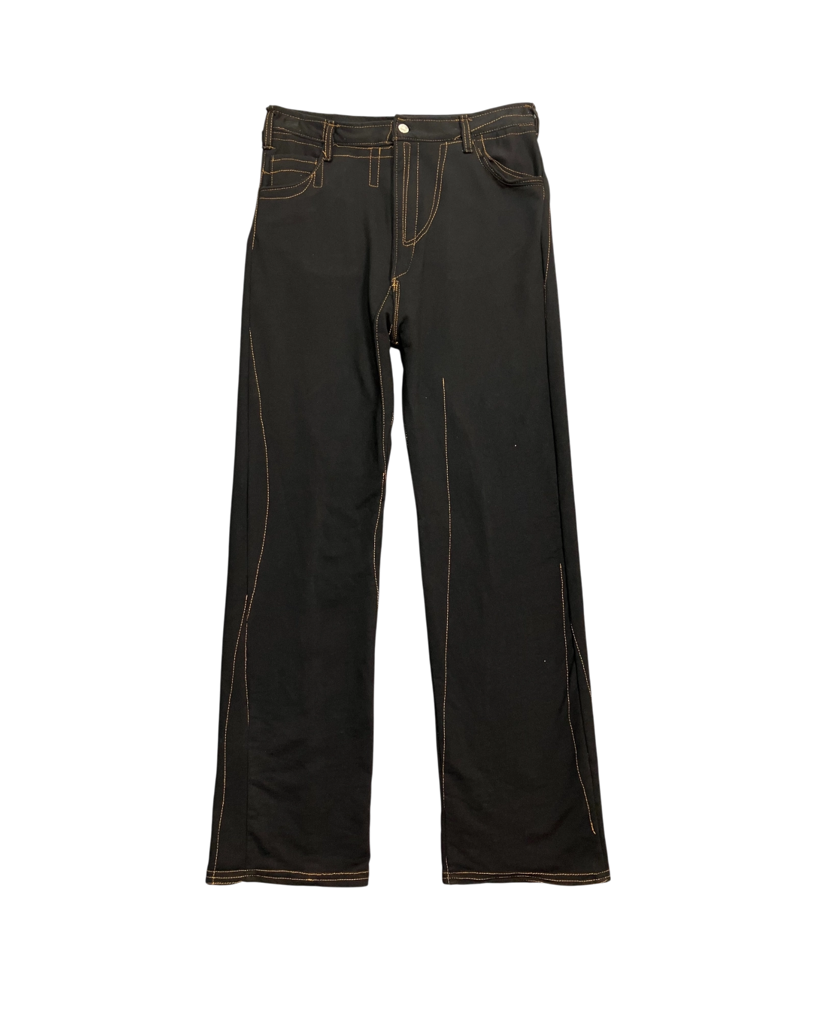 black sample experiment sweat pants