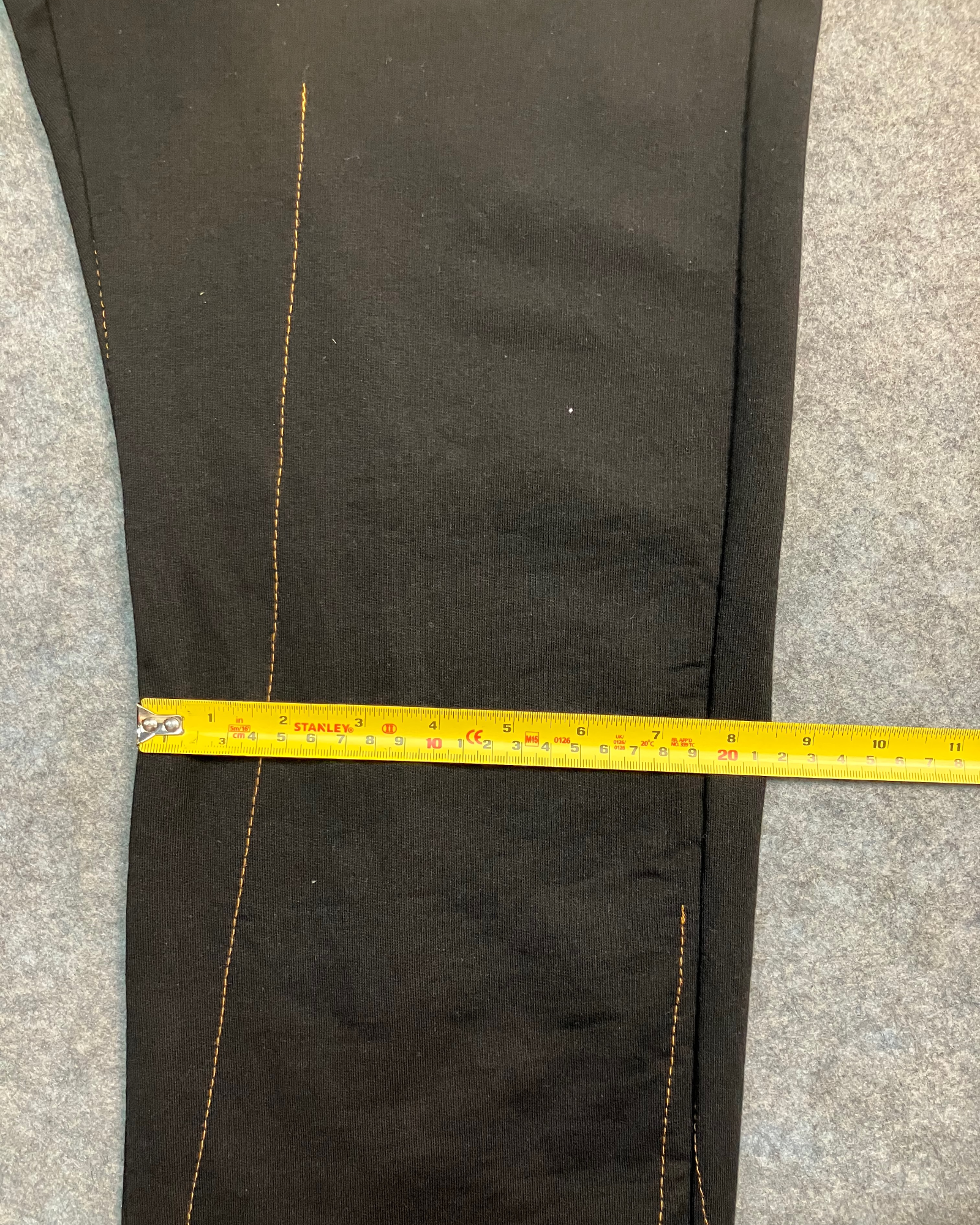 black sample experiment sweat pants