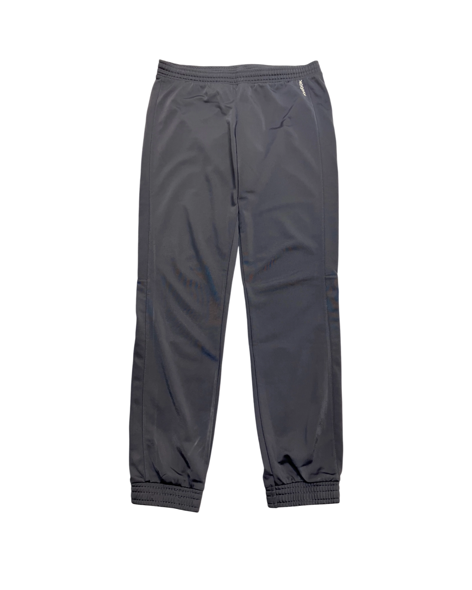blue polyester jogger pants