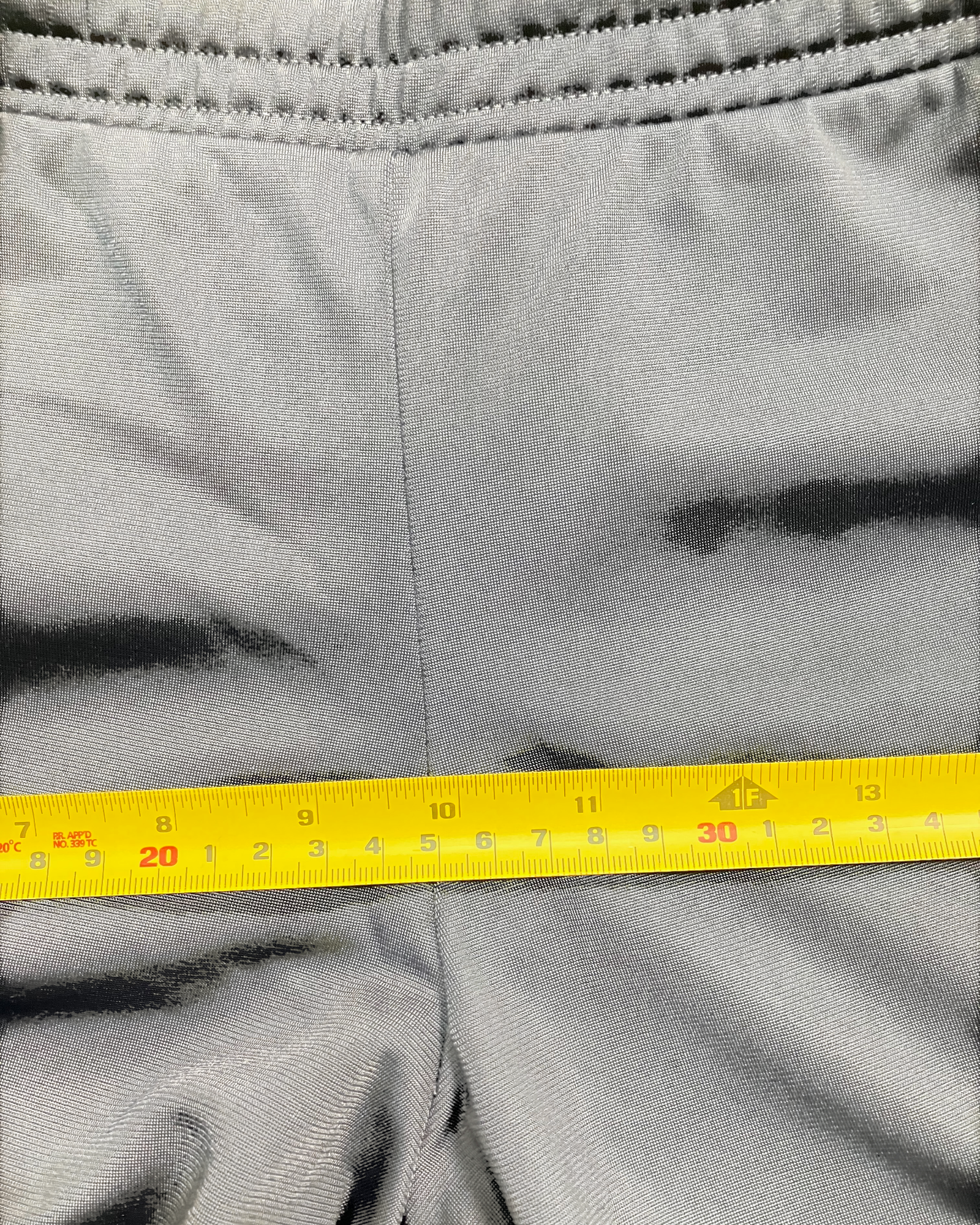 blue polyester jogger pants